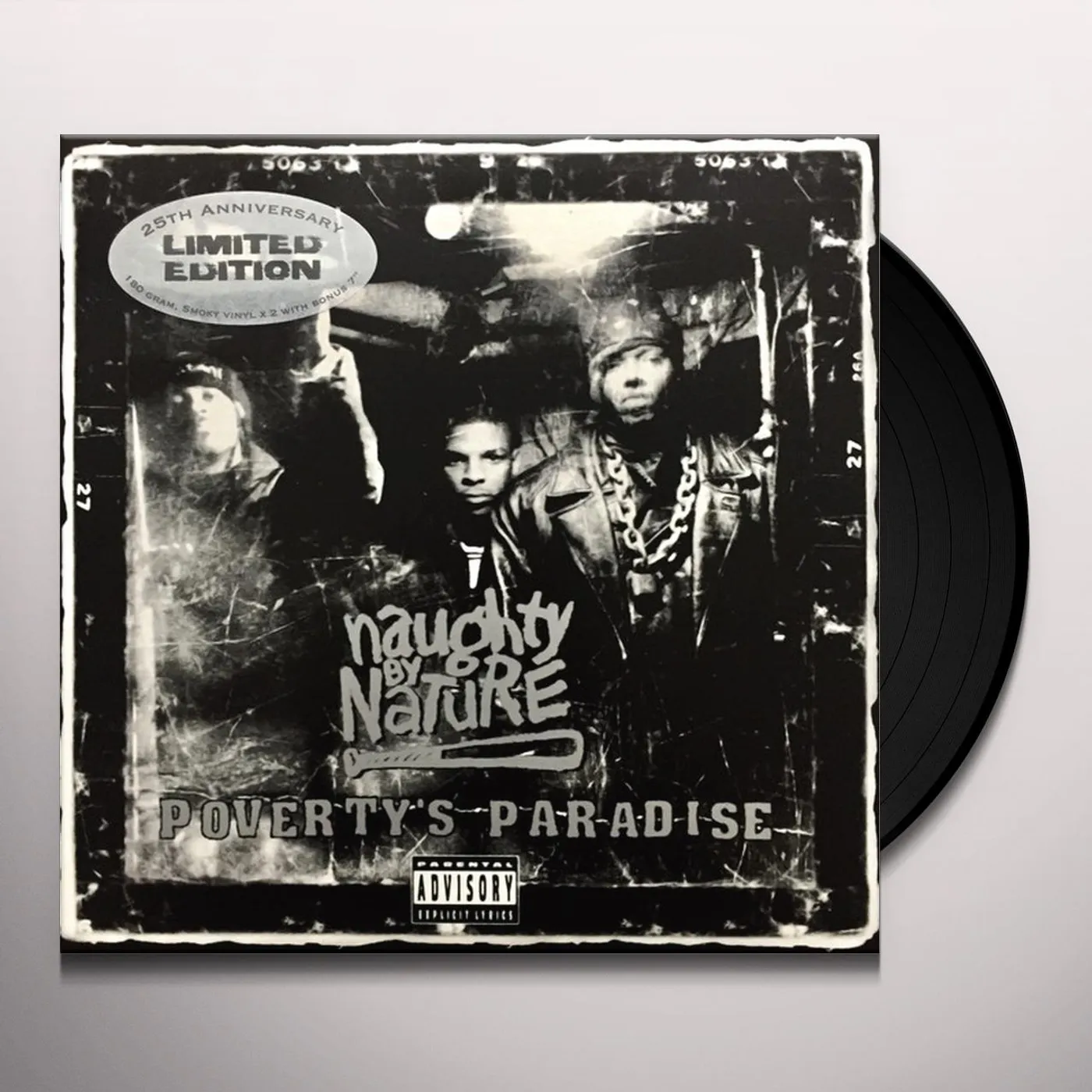 Naughty By Nature POVERTY'S PARADISE (25TH ANNIVERSARY LIMITED EDITION) Vinyl Record