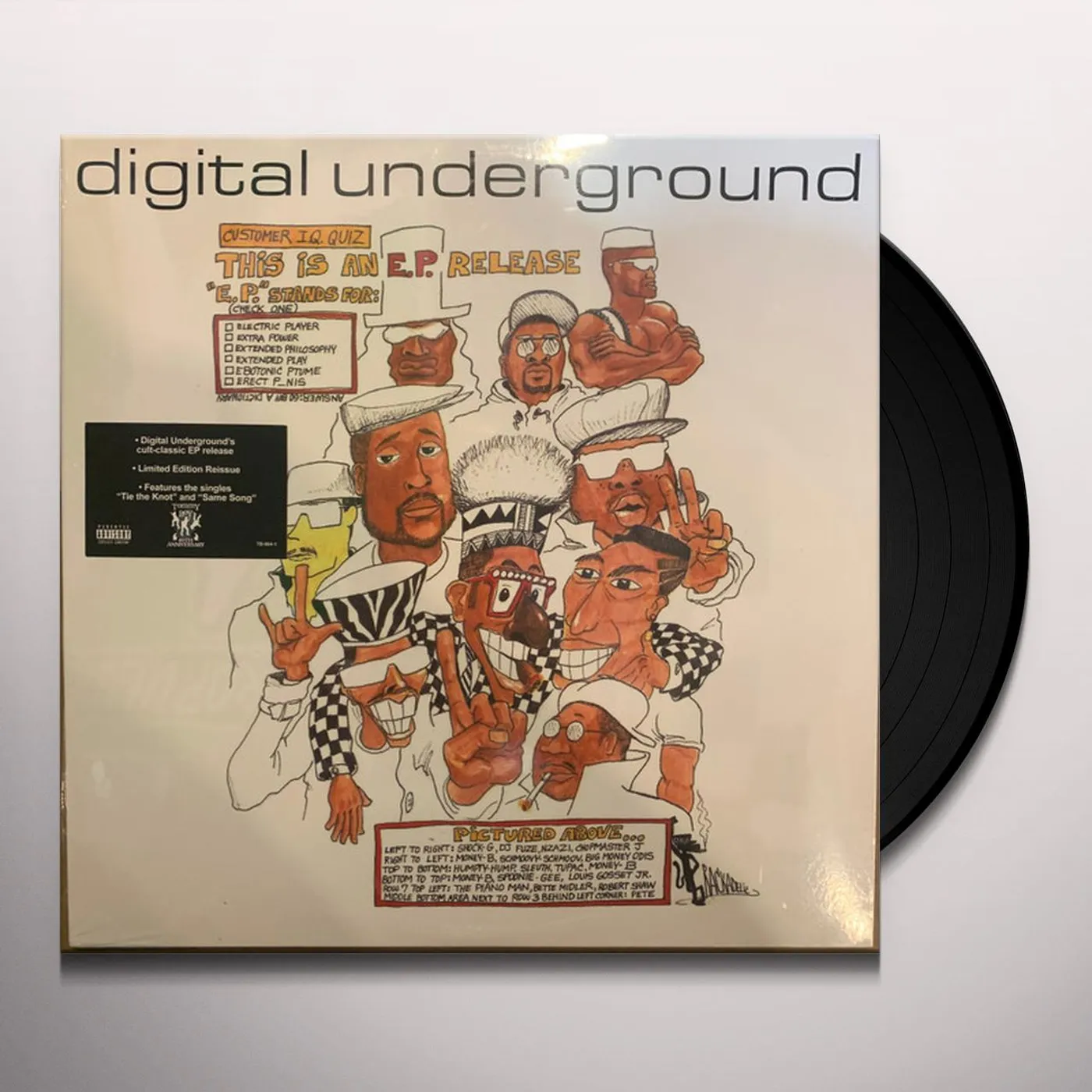 Digital Underground This is an E.P. Release Vinyl Record