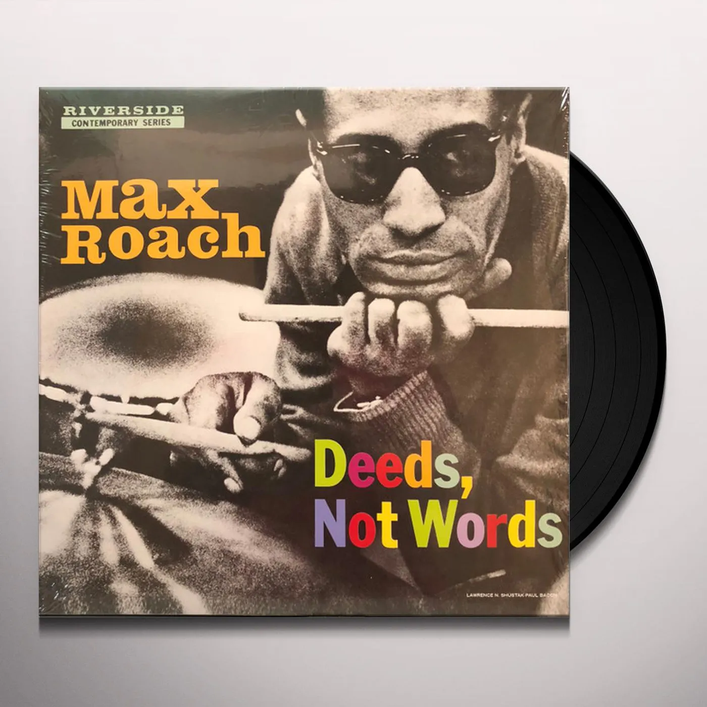 Max Roach DEEDS NOT WORDS Vinyl Record