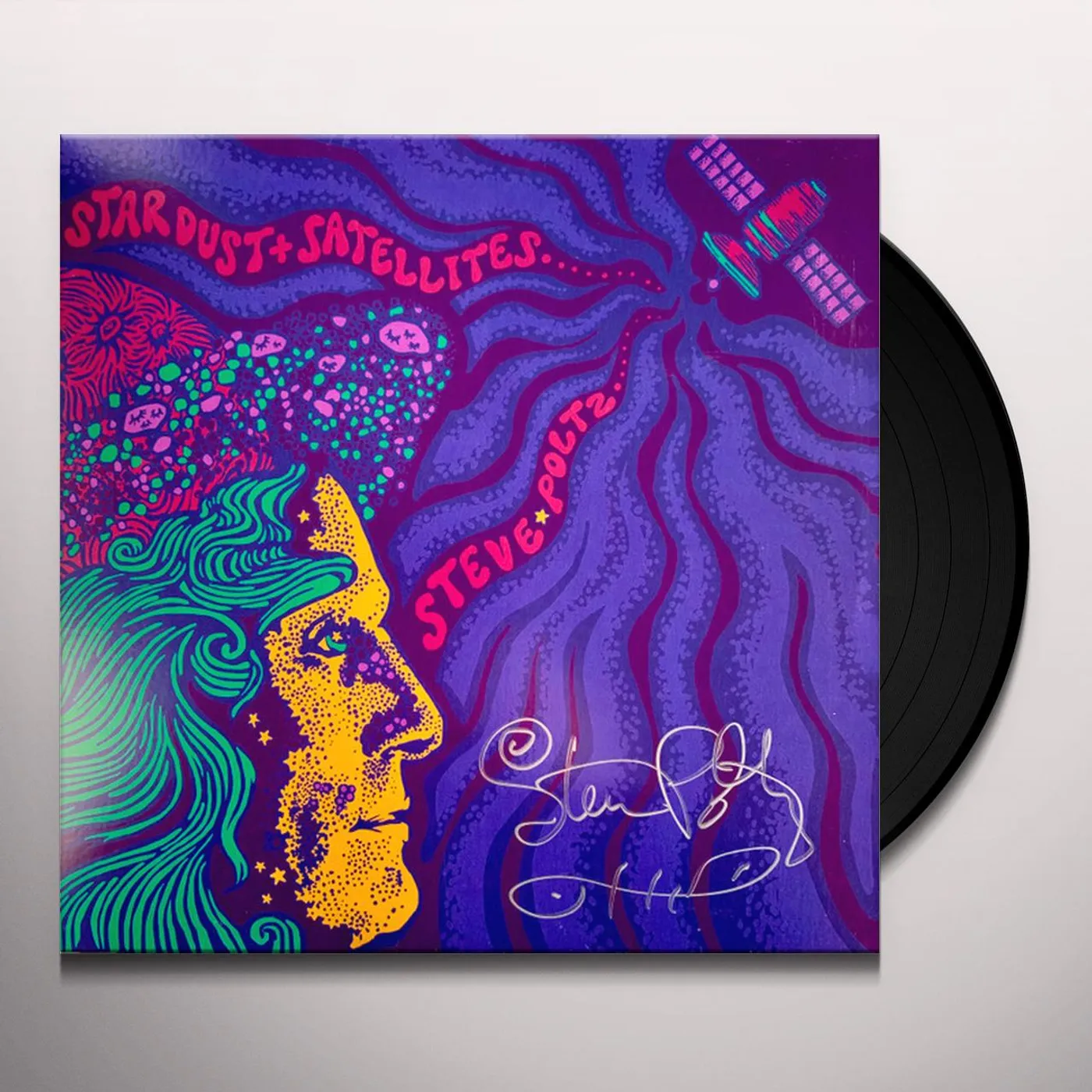 Steve Poltz STARDUST & SATELLITES (PINK & PURPLEVINYL) Vinyl Record