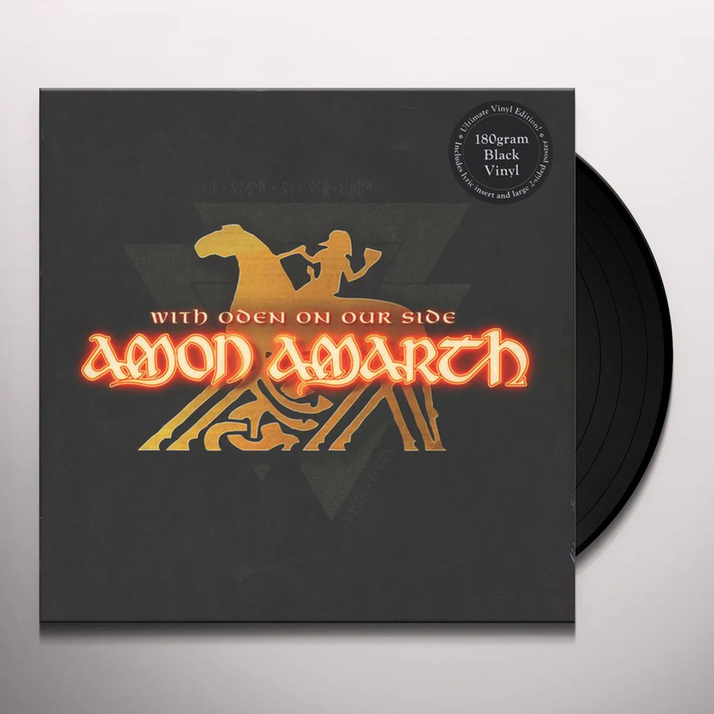 Amon Amarth WITH ODEN ON OUR SIDE (180G BLACK VINYL) Vinyl Record
