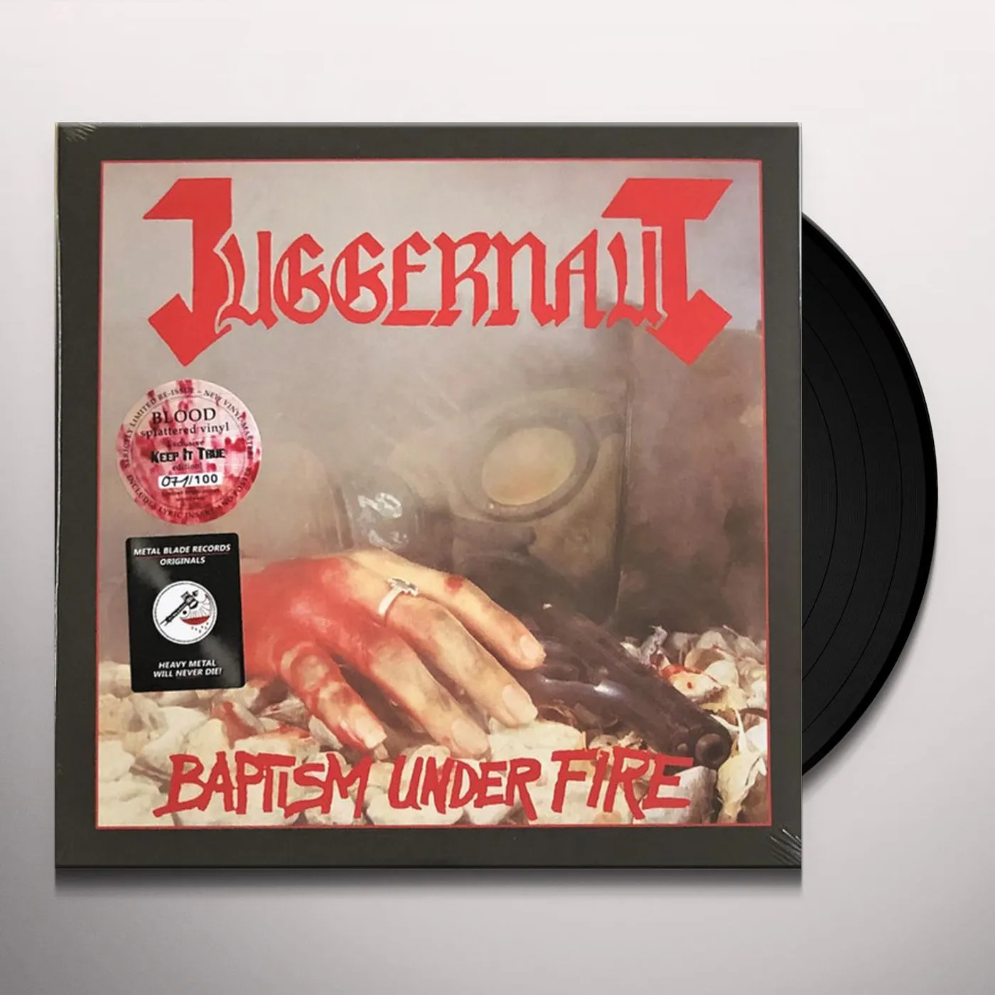 Juggernaut BAPTISM UNDER FIRE Vinyl Record