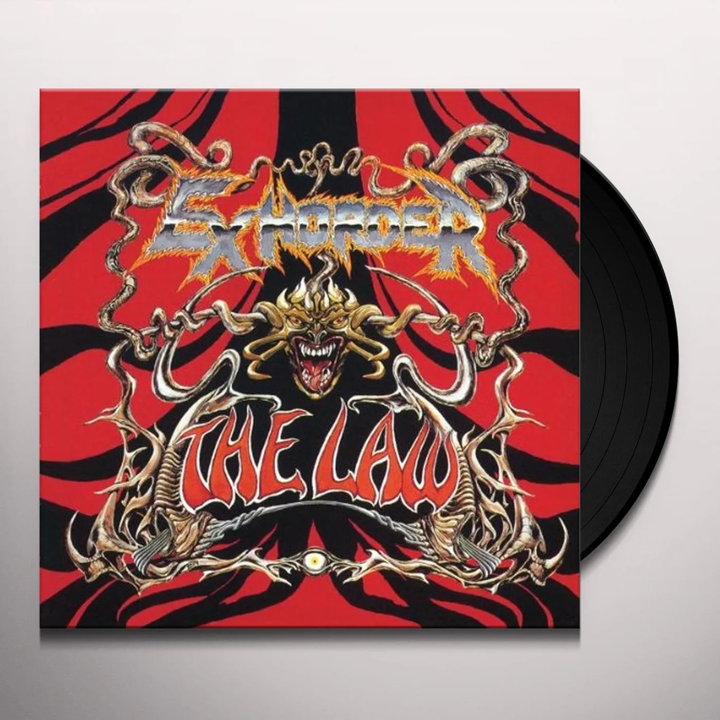 Exhorder LAW (LTD BLUE VINYL) Vinyl Record - Portugal Release