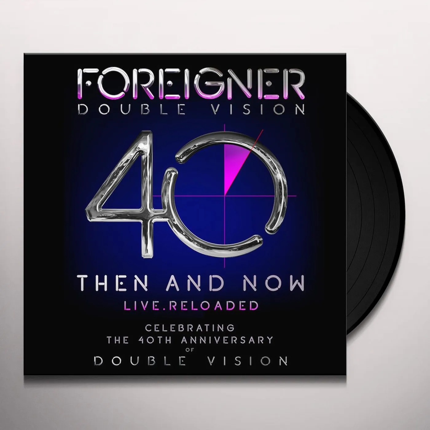 Foreigner Double Vision: Then and Now Vinyl Record