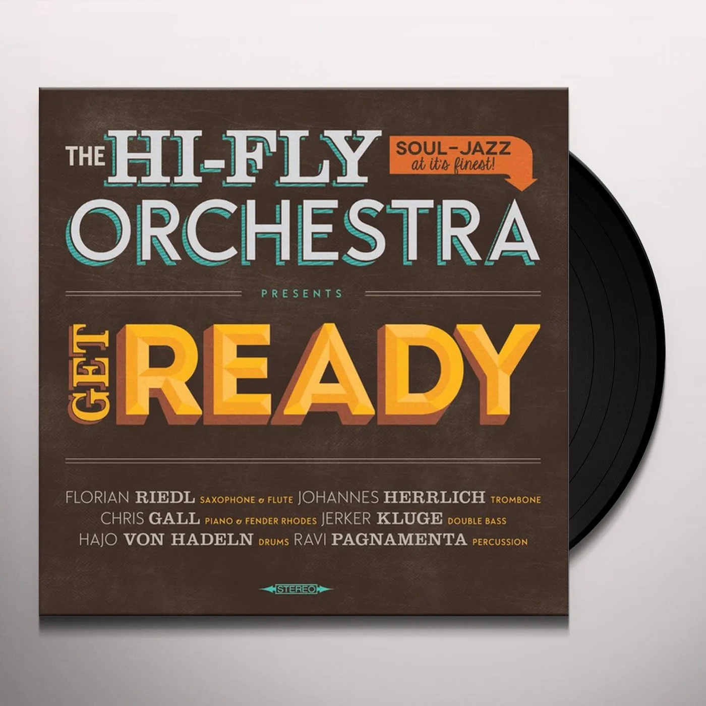The Hi-Fly Orchestra Get Ready Vinyl Record
