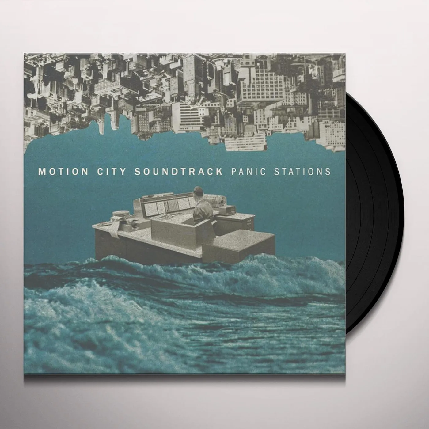 Motion City Soundtrack PANIC STATIONS (INC DL CARD) Vinyl Record
