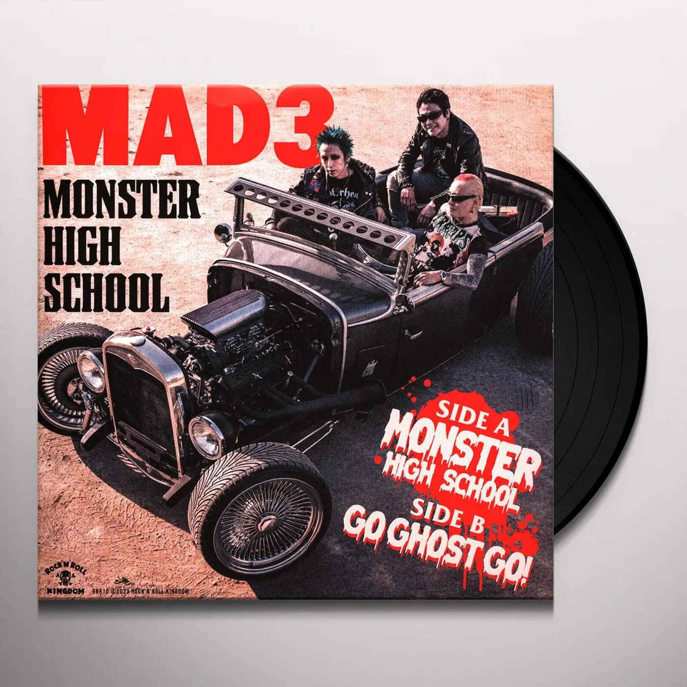 MAD3 MONSTER HIGH SCHOOL Vinyl Record