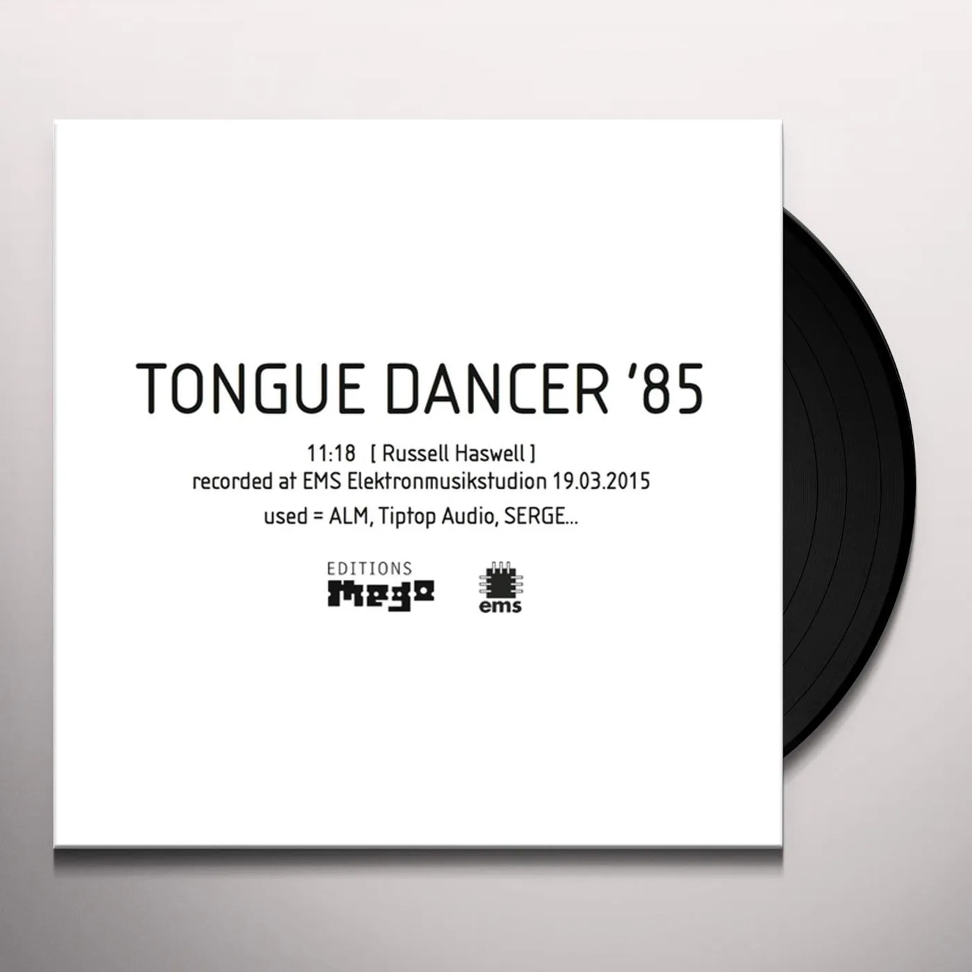 Russell Haswell Tongue Dancer '85 Vinyl Record