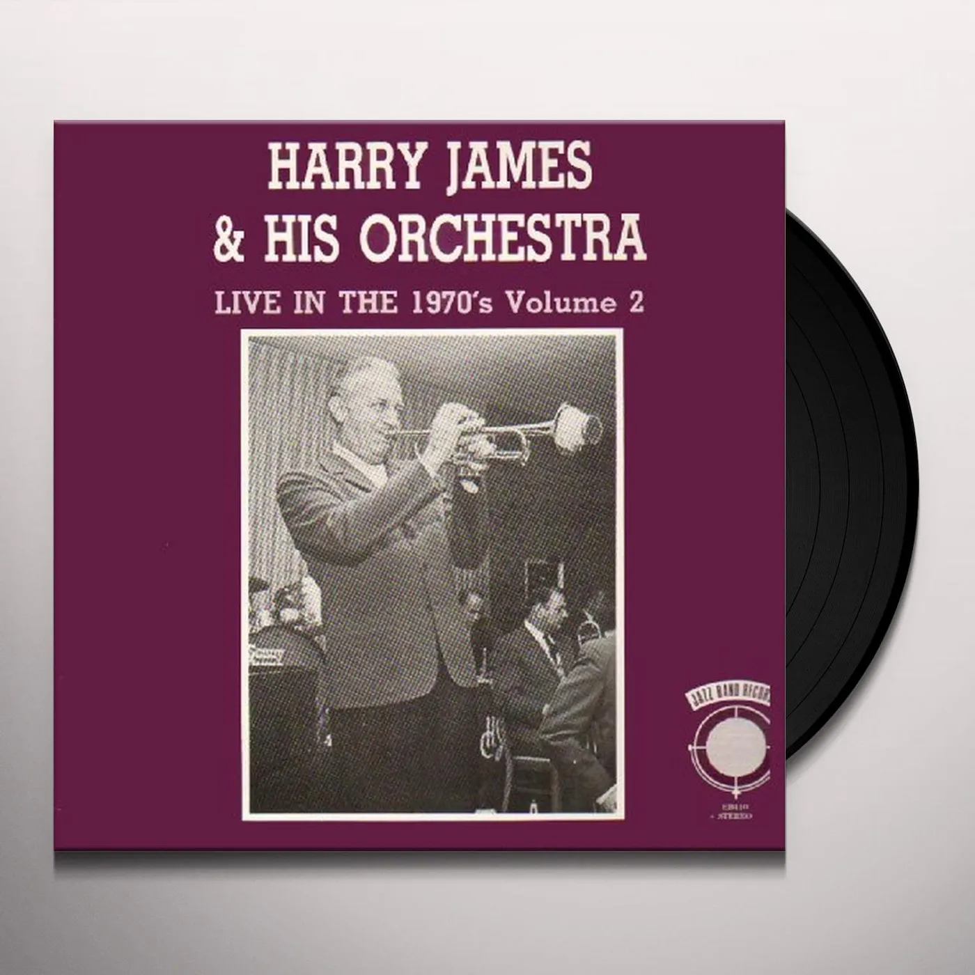 Harry James LIVE IN THE 70'S 2 Vinyl Record