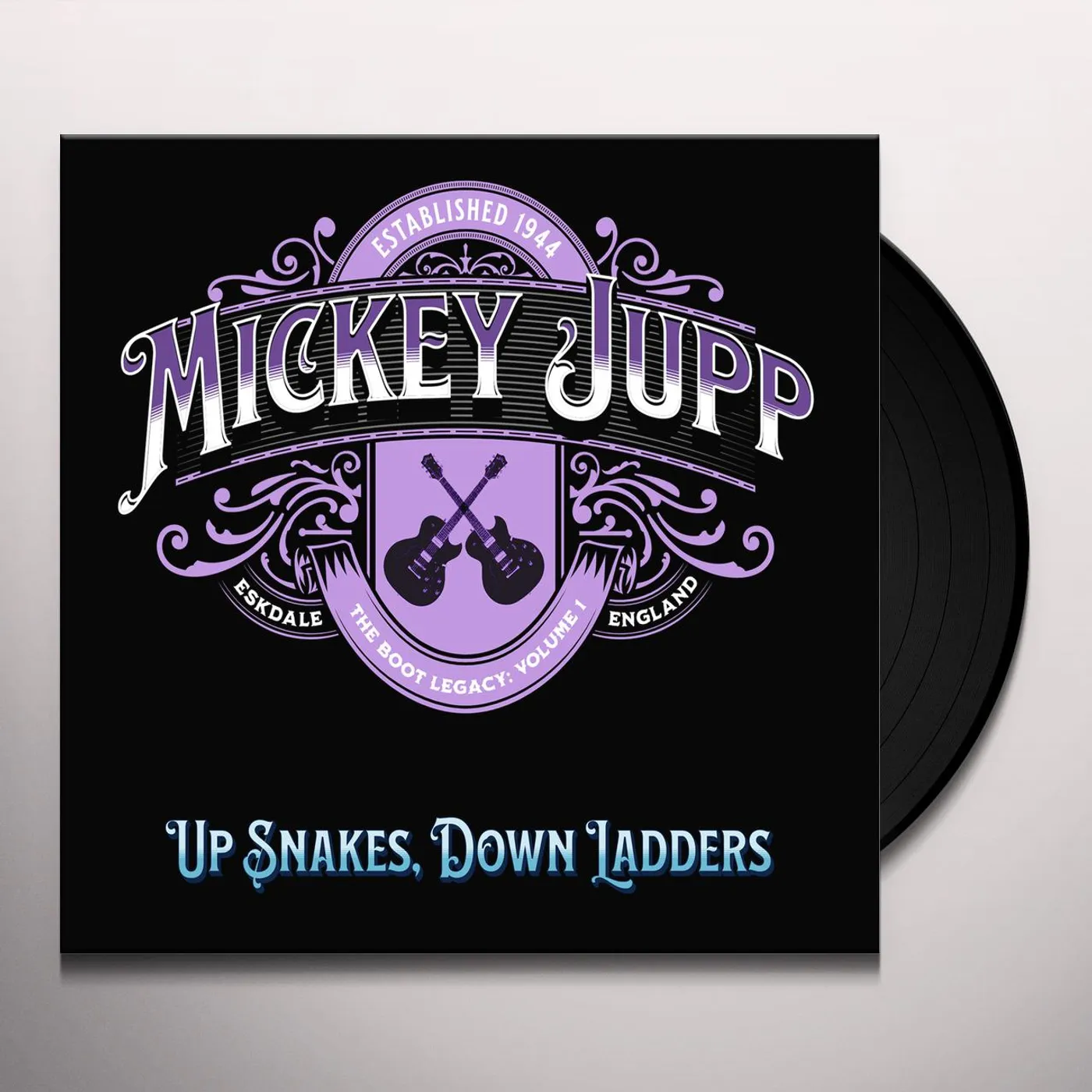 Mickey Jupp UP SNAKES DOWN LADDERS Vinyl Record