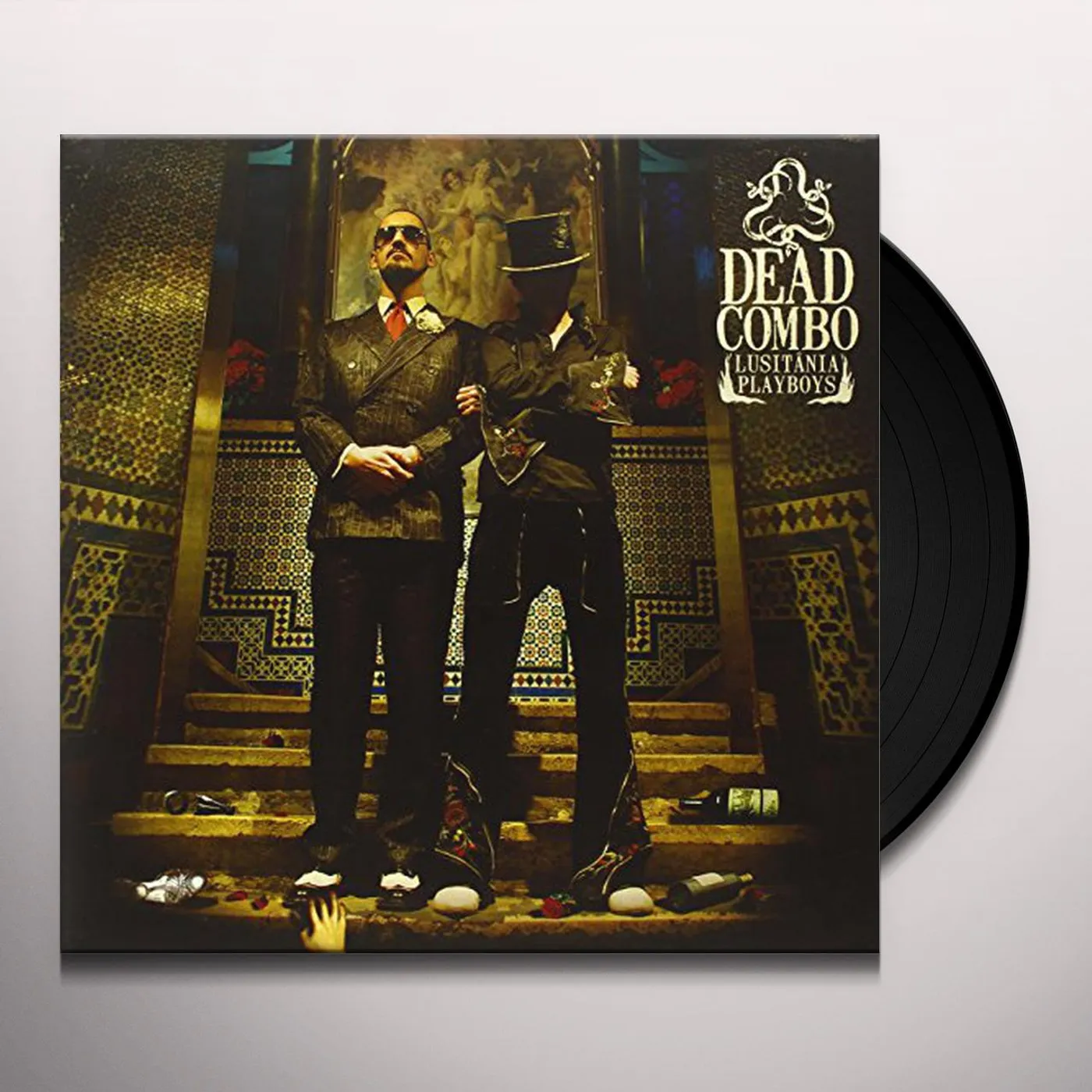 Dead Combo LUSITANIA PLAYBOYS (ORANGE VINYL) Vinyl Record