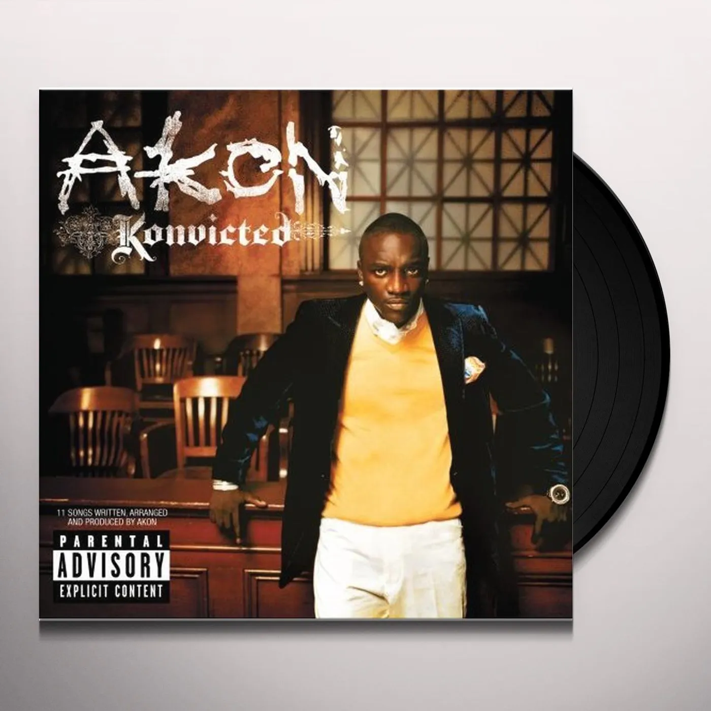 Akon Konvicted Vinyl Record