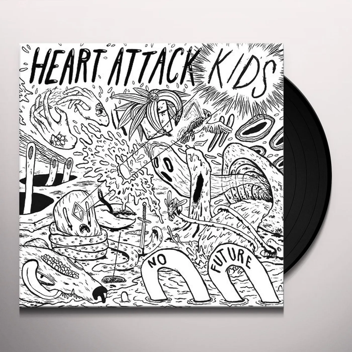 Heart Attack Kids No Future Vinyl Record