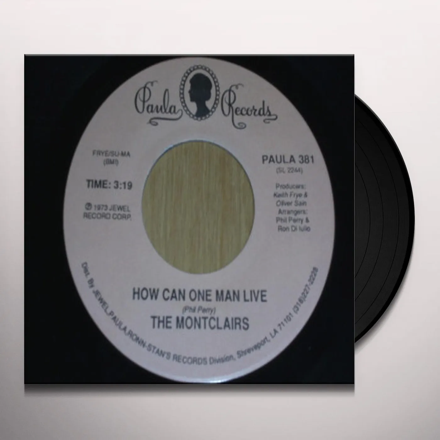 The Montclairs MAKE UP FOR LOST TIME / HOW CAN ONE MAN LIVE (HUNG Vinyl Record