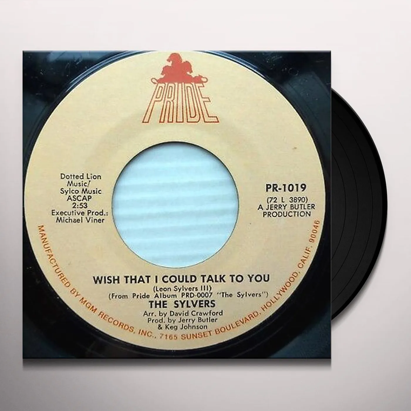 The Sylvers Wish That I Could Talk To You / How Love Hurts Vinyl Record