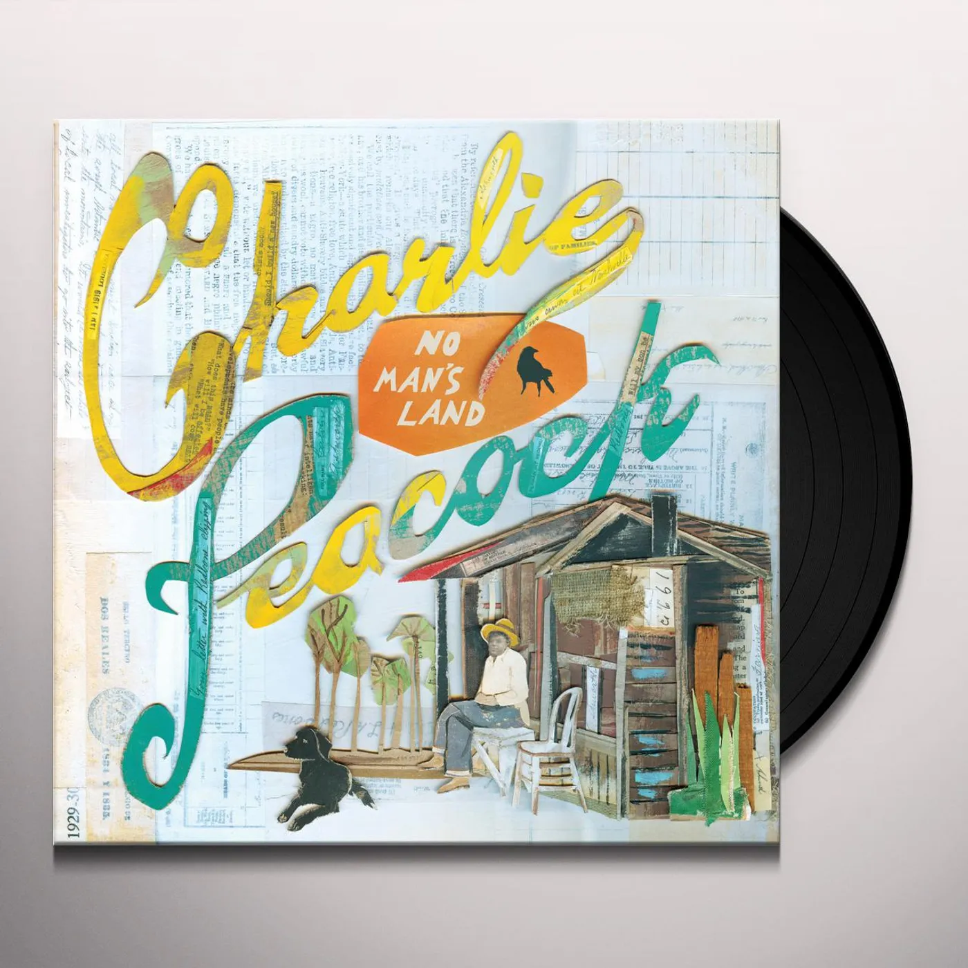 Charlie Peacock No Man's Land Vinyl Record