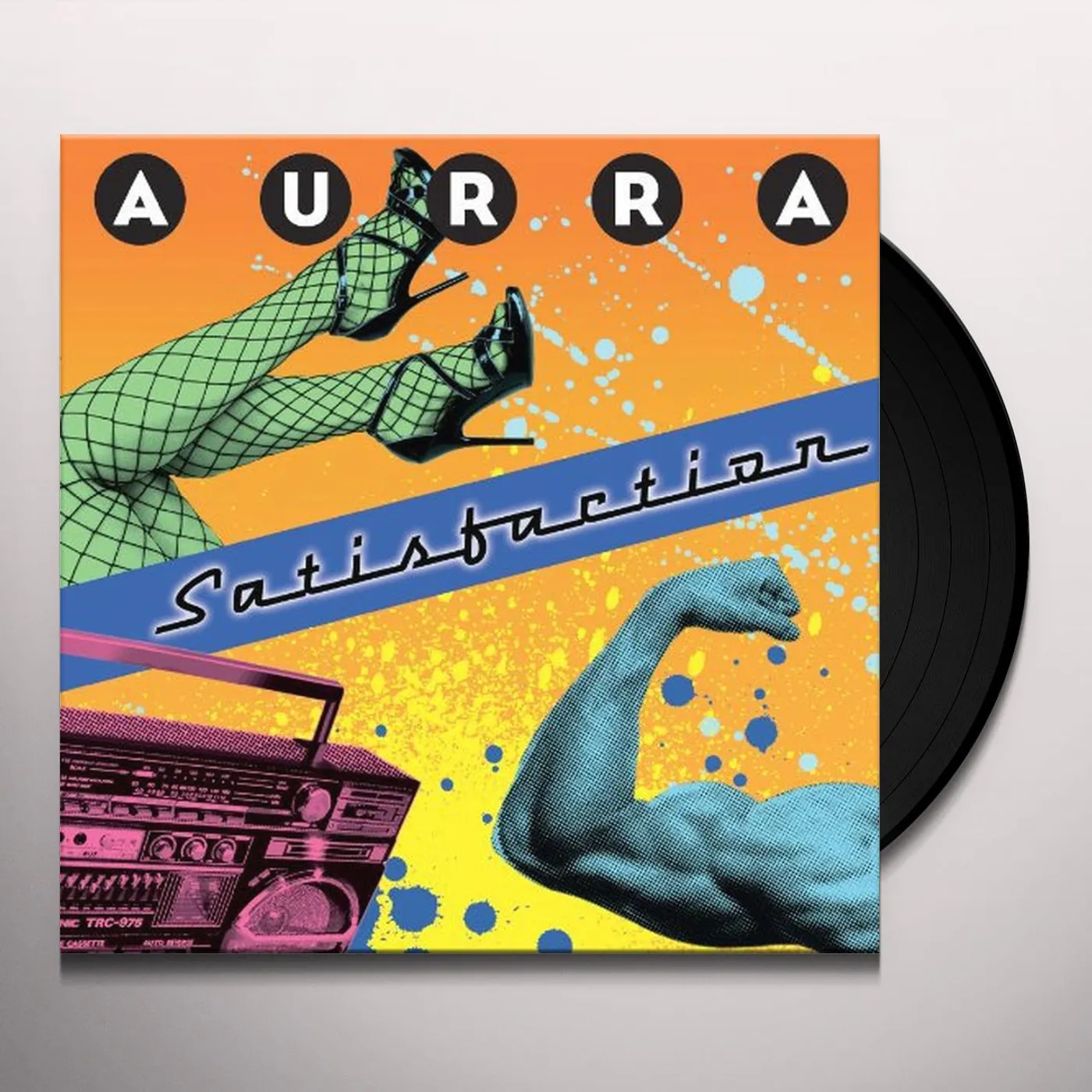 Aurra Satisfaction Vinyl Record