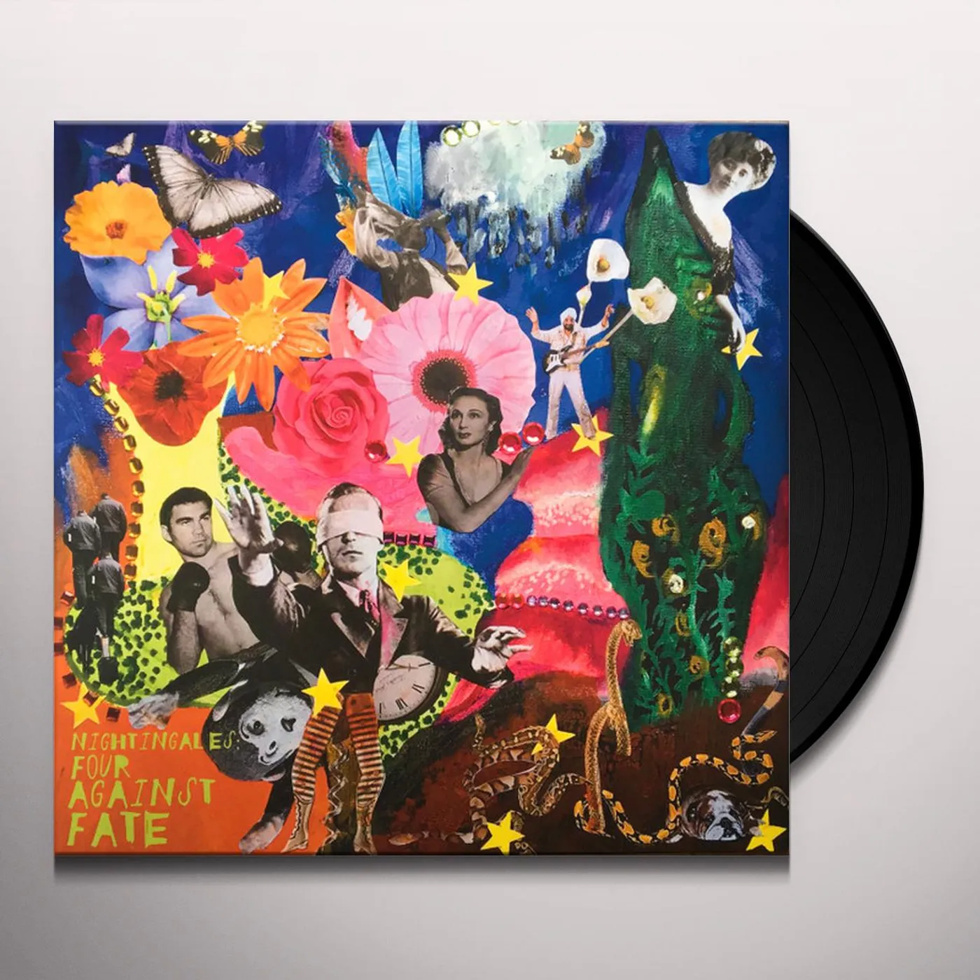 The Nightingales Four Against Fate Vinyl Record