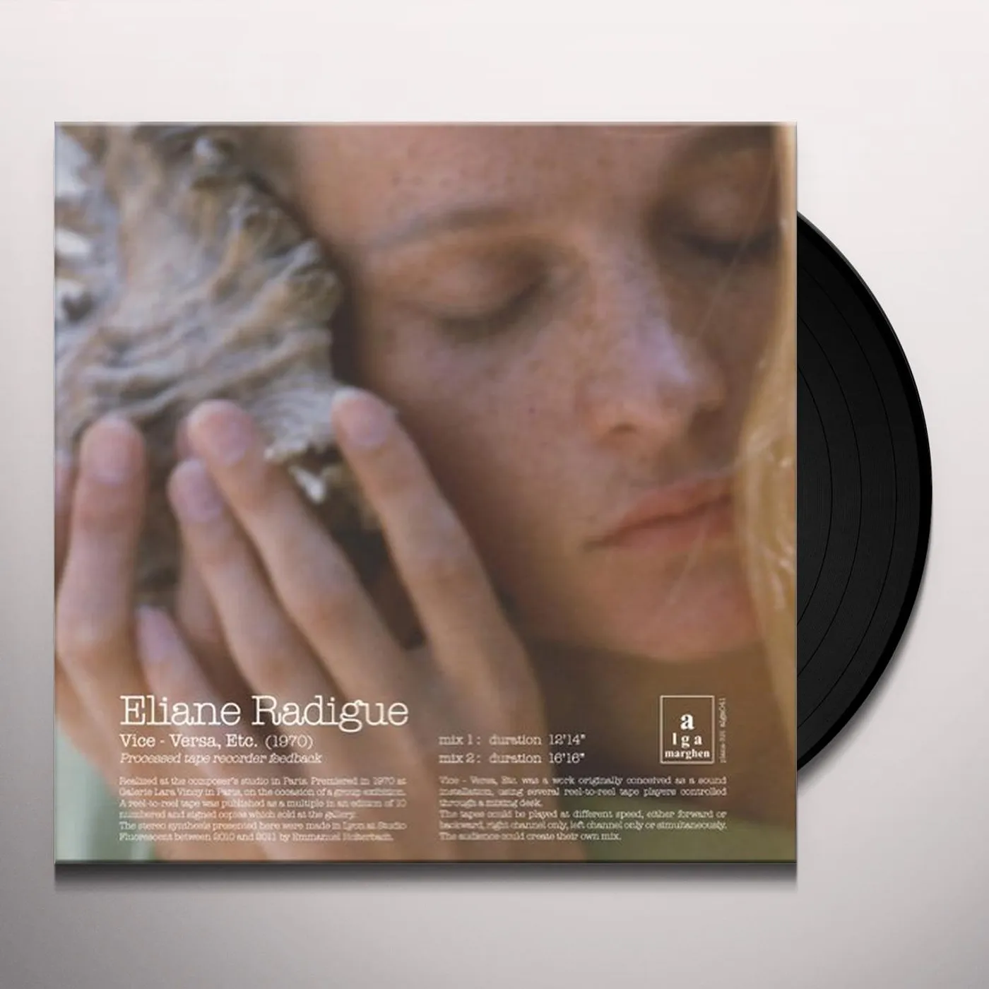 Éliane Radigue VICE-VERSA ETC Vinyl Record