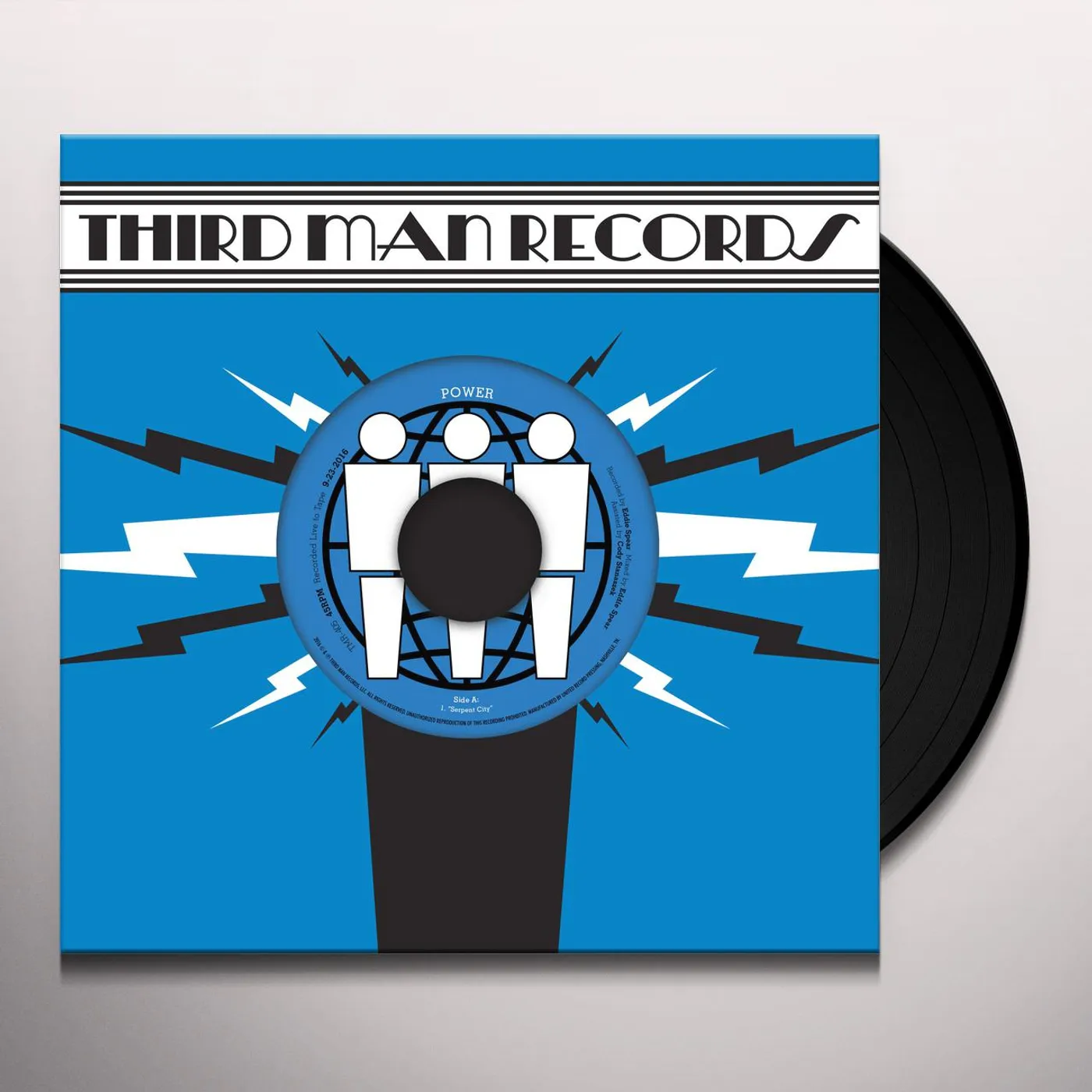 Power LIVE AT THIRD MAN RECORDS Vinyl Record