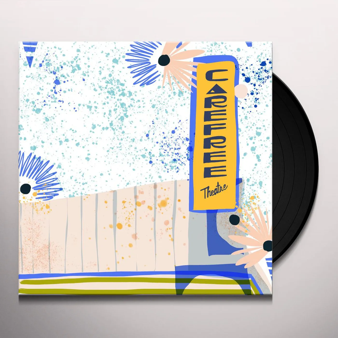 Surfer Blood CAREFREE THEATRE (COLOR VINYL) Vinyl Record