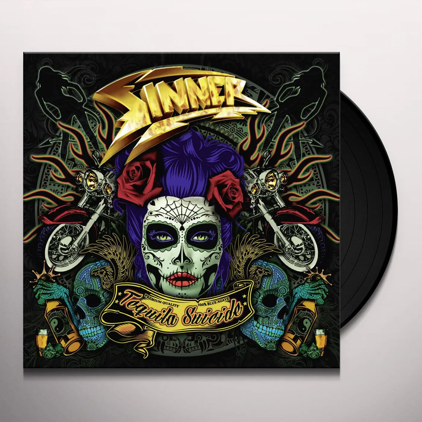 Sinner Tequila Suicide Vinyl Record