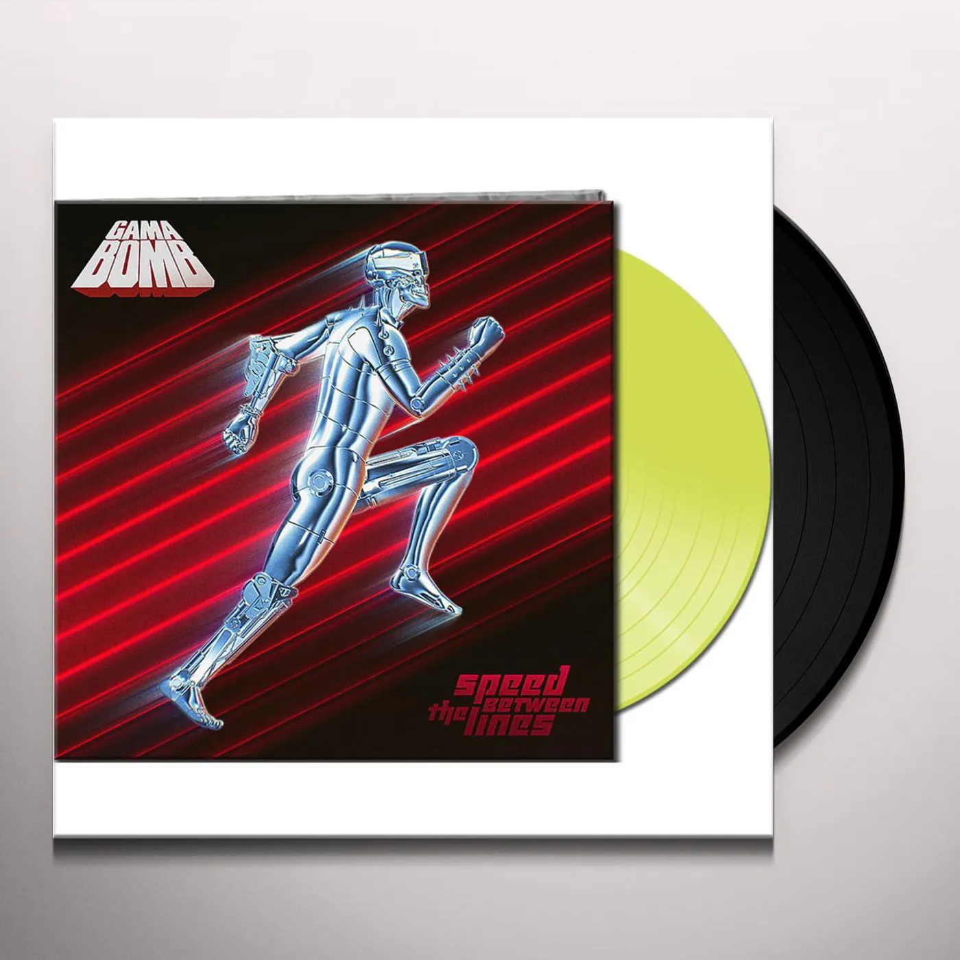 Gama Bomb SPEED BETWEEN THE LINES Vinyl Record