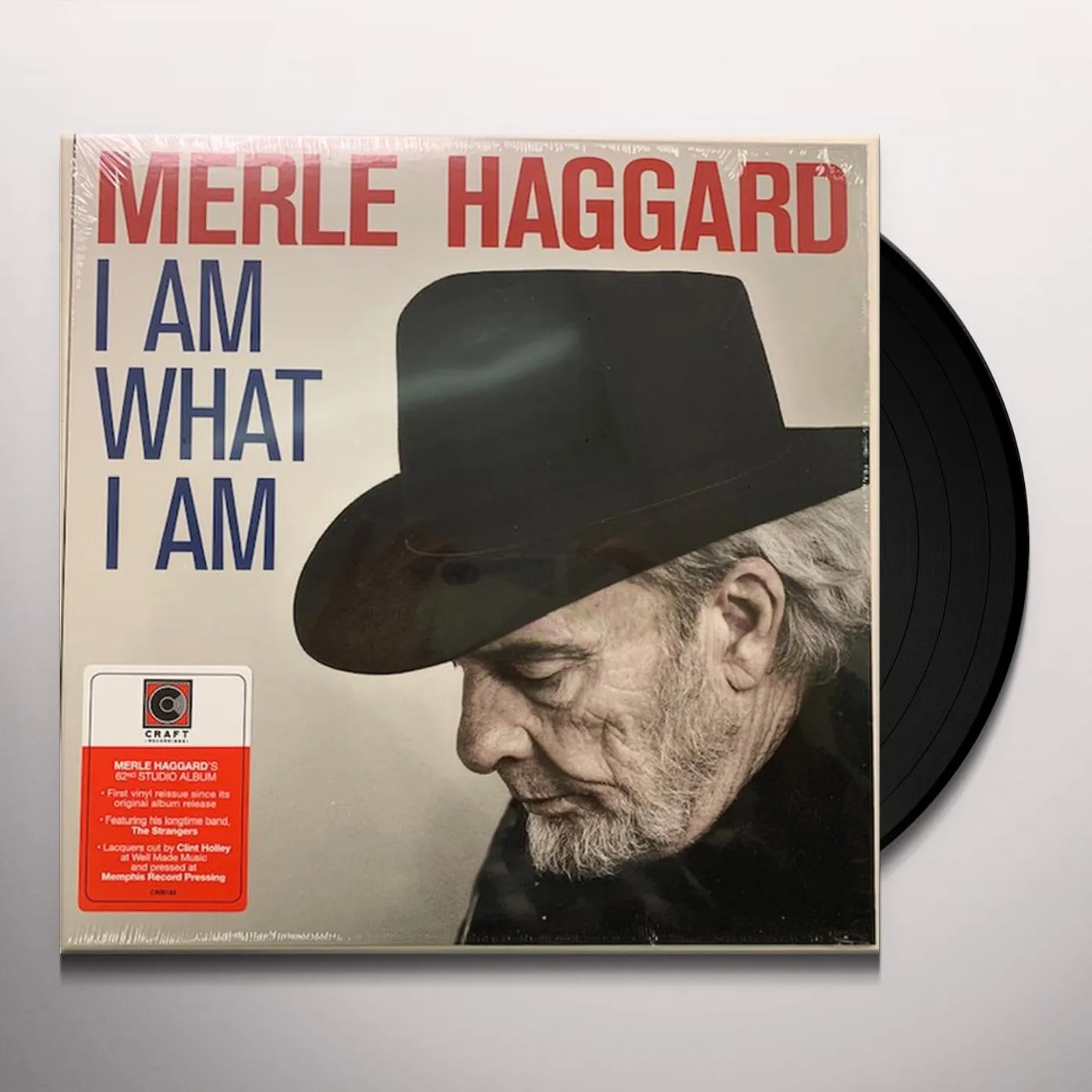 Merle Haggard I Am What I Am Vinyl Record