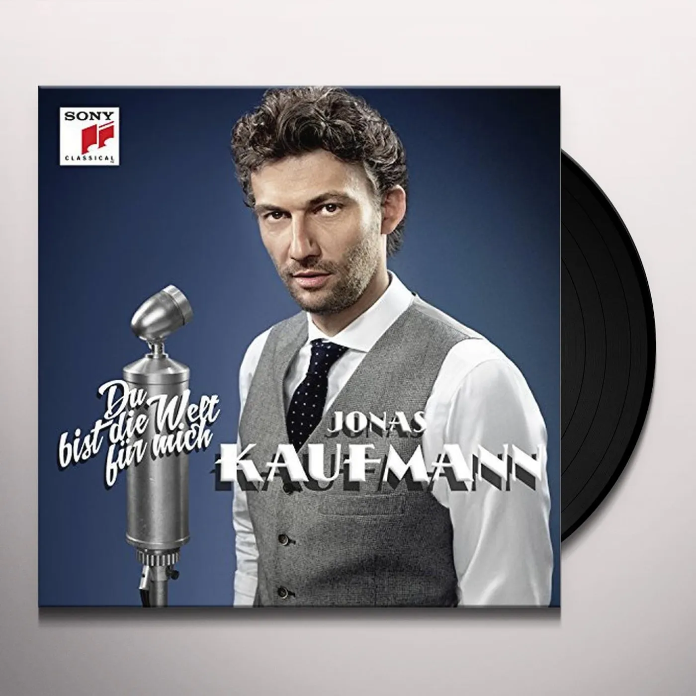 Jonas Kaufmann DU BIST DIE WELT FUR MICH Vinyl Record