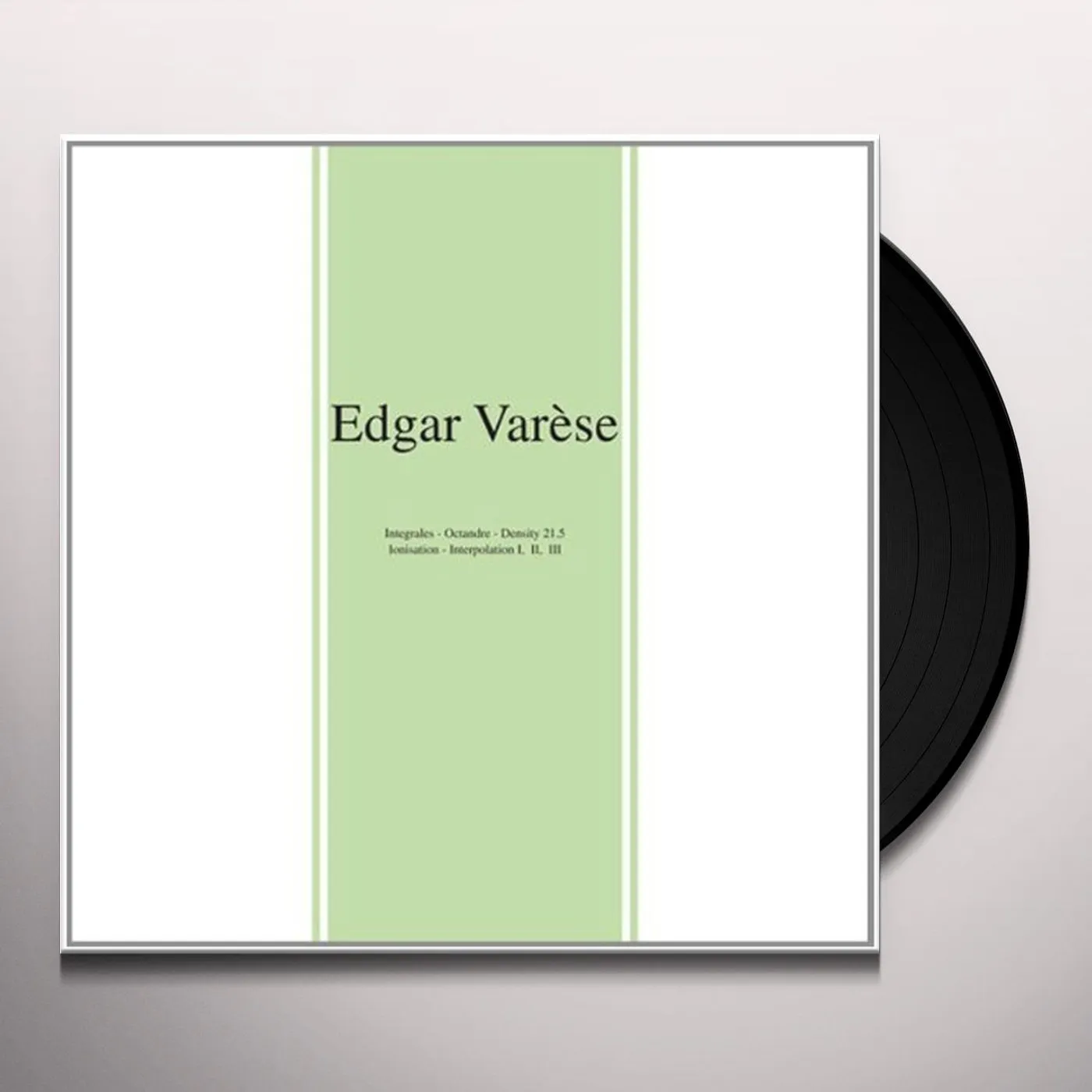 Edgard Varèse EARLY WORKS Vinyl Record