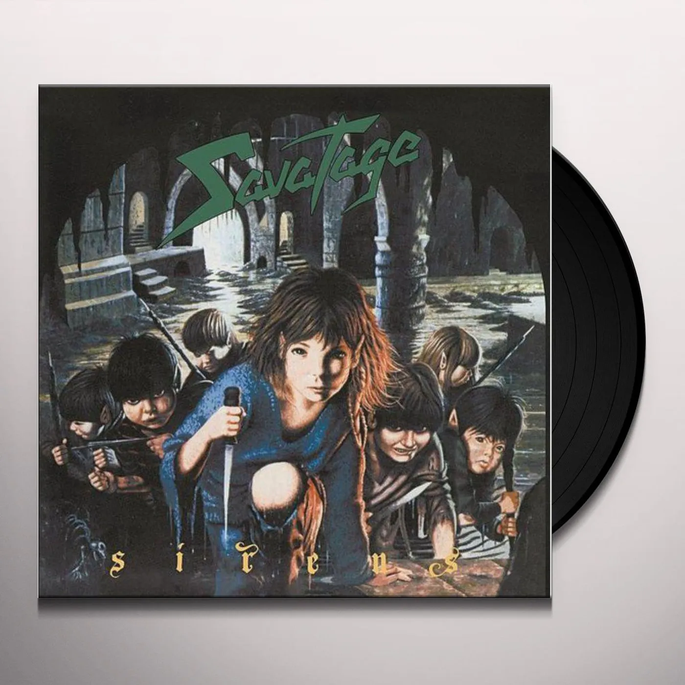 Savatage Sirens Vinyl Record