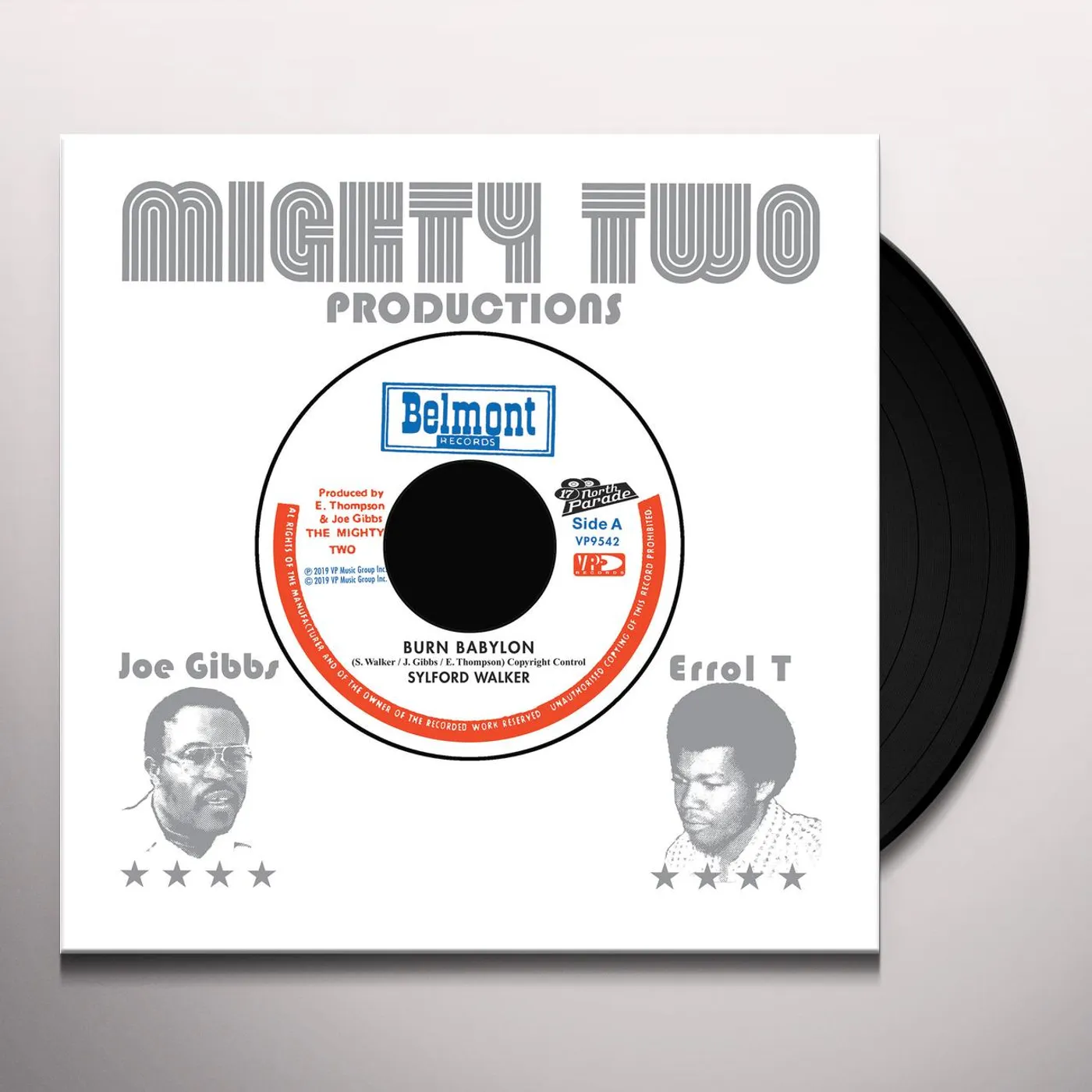 Sylford Walker BURN BABYLO Vinyl Record