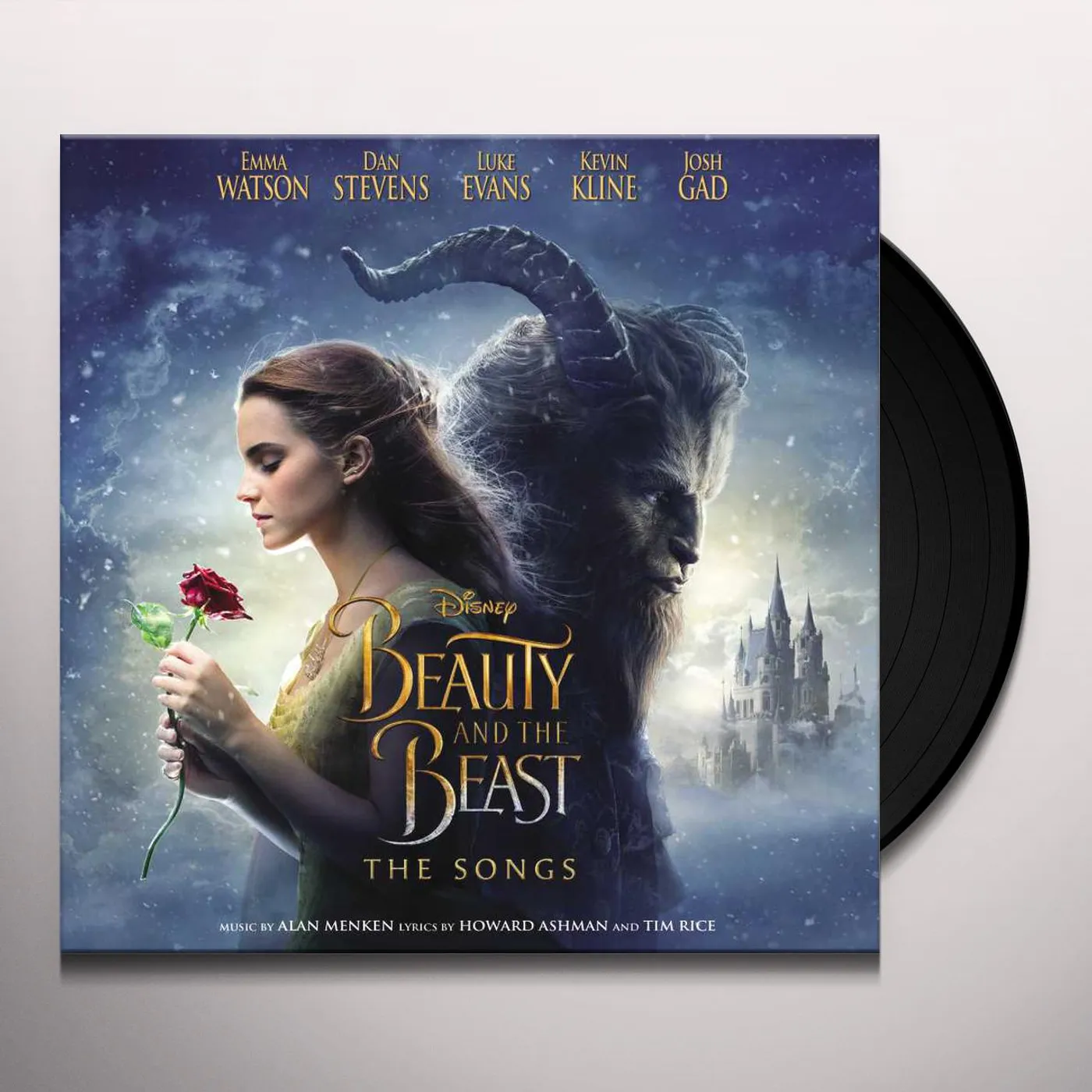 BEAUTY:BEAST: THE SONGS / VARIOUS - Limited Edition Blue Colored Vinyl Record