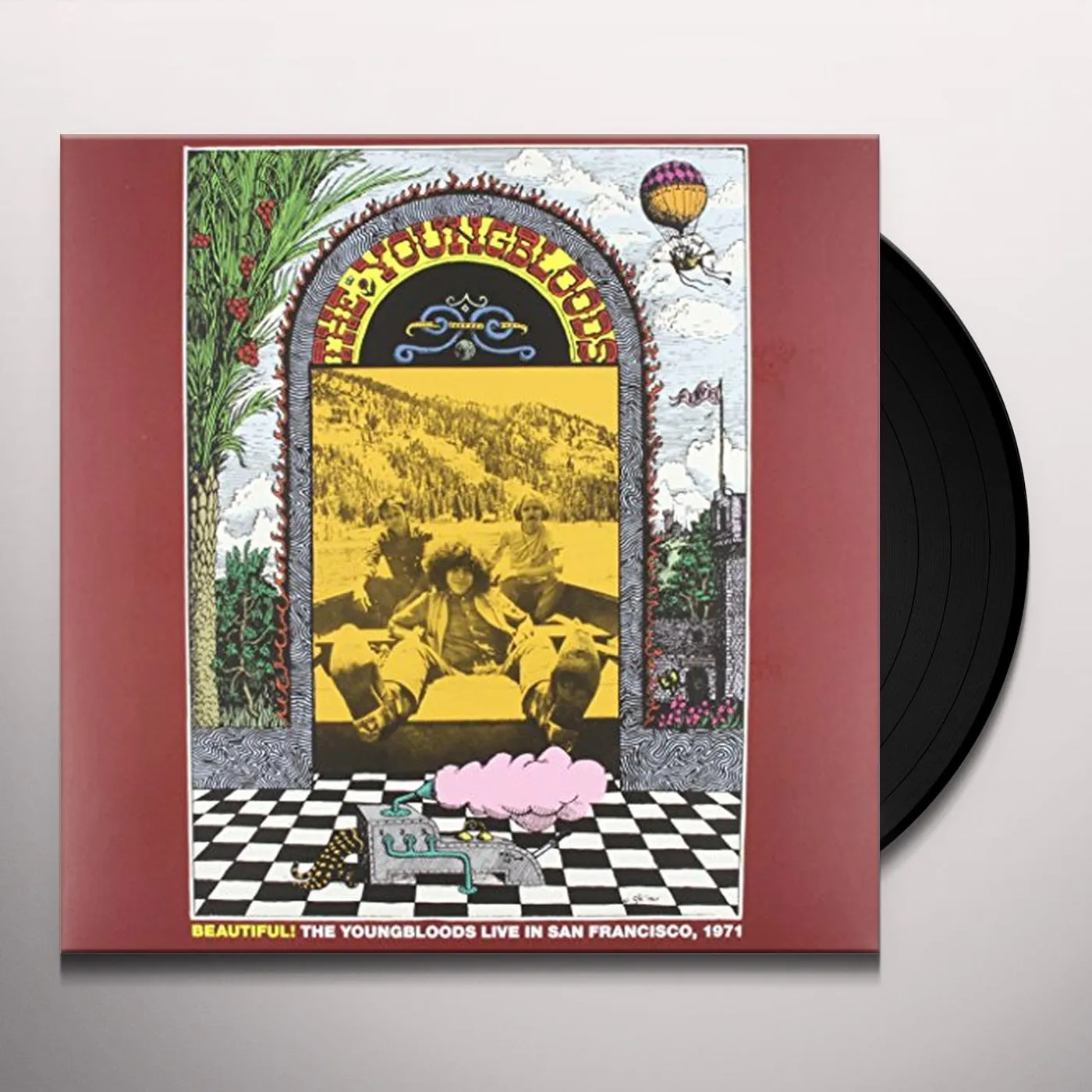 The Youngbloods BEAUTIFUL!LIVE IN SAN FRANCISCO 1971 Vinyl Record