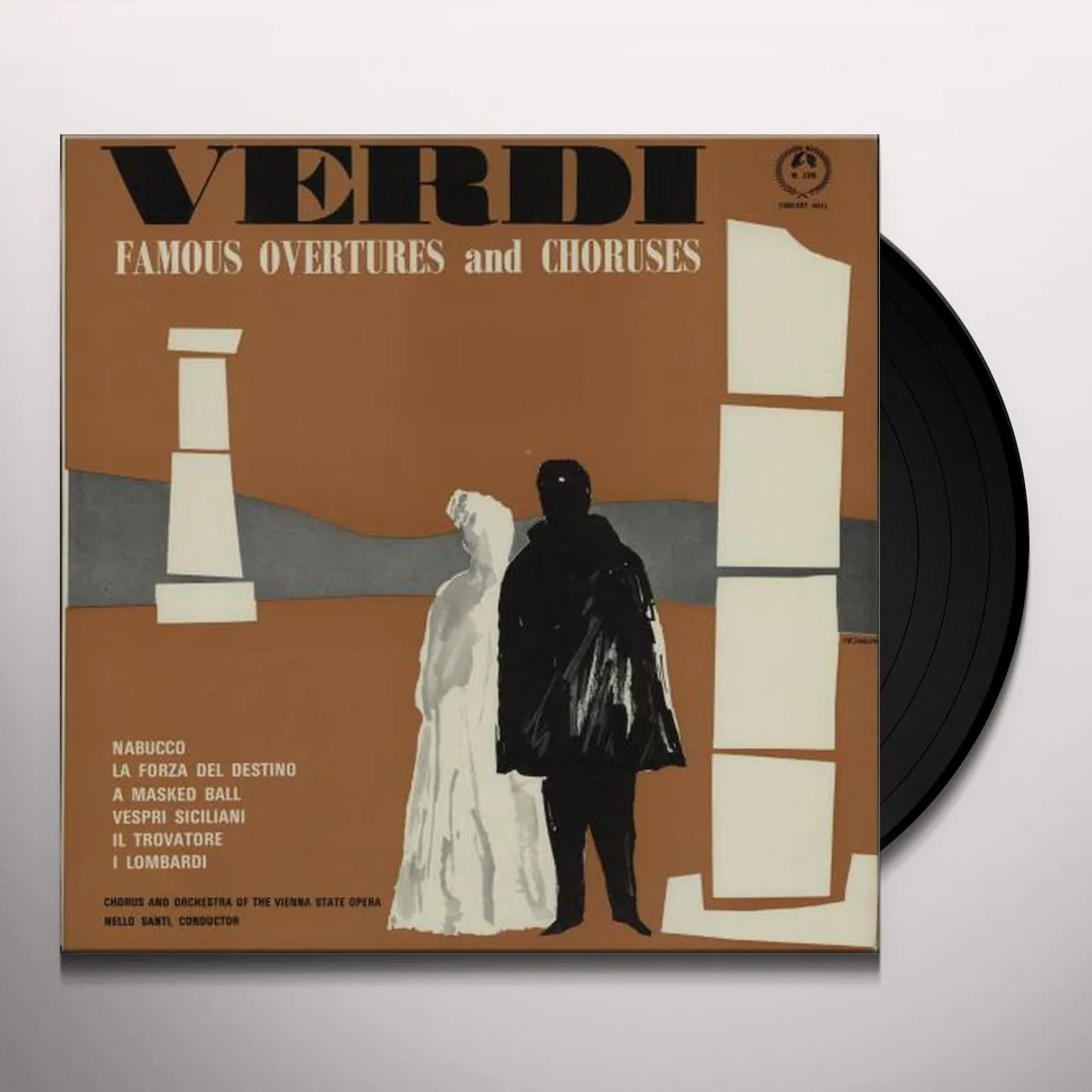 Verdi OVERTURES Vinyl Record