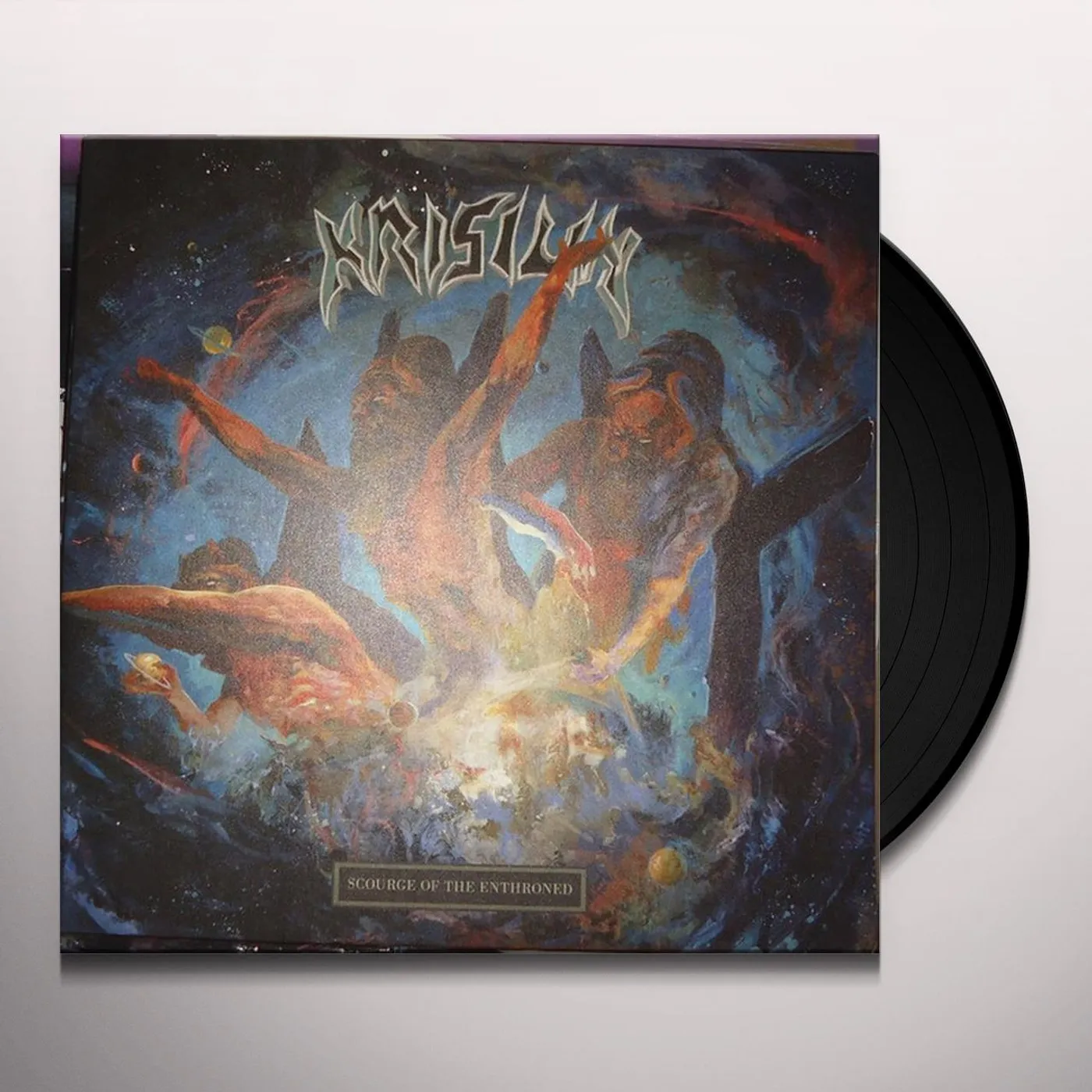 Krisiun Scourge Of The Enthroned Vinyl Record