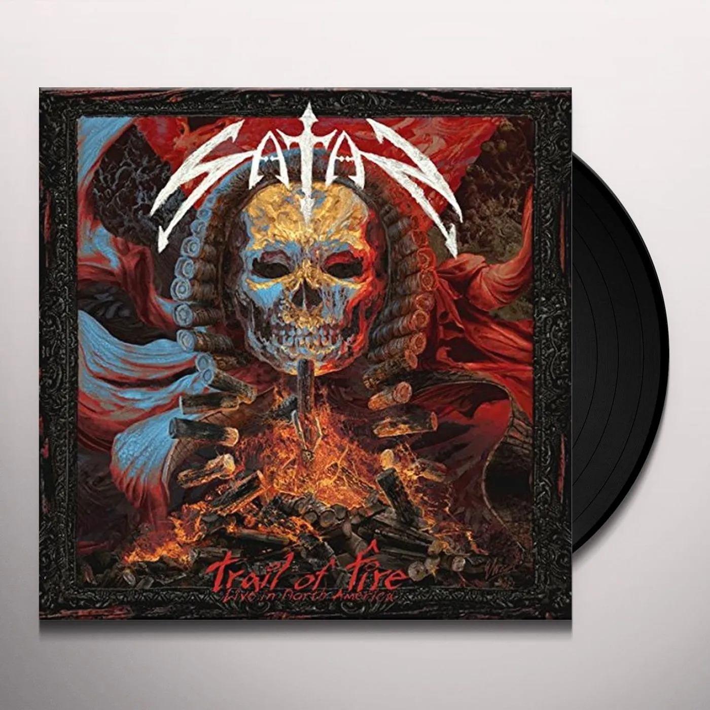 Satan Trail Of Fire - Live In North America Vinyl Record