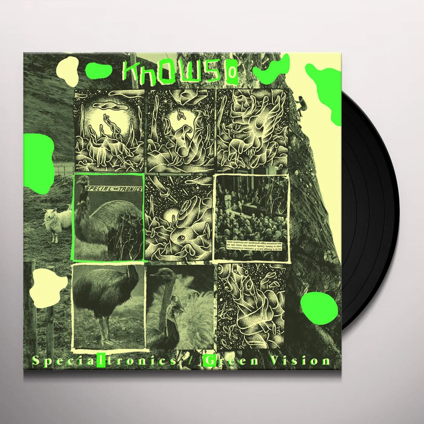 KNOWSO SPECIALTRONICS GREEN VISION Vinyl Record