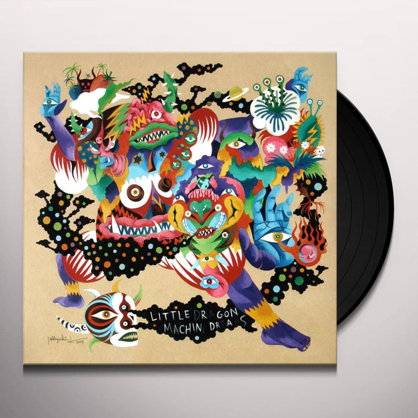 Little Dragon MACHINE DREAMS Vinyl Record