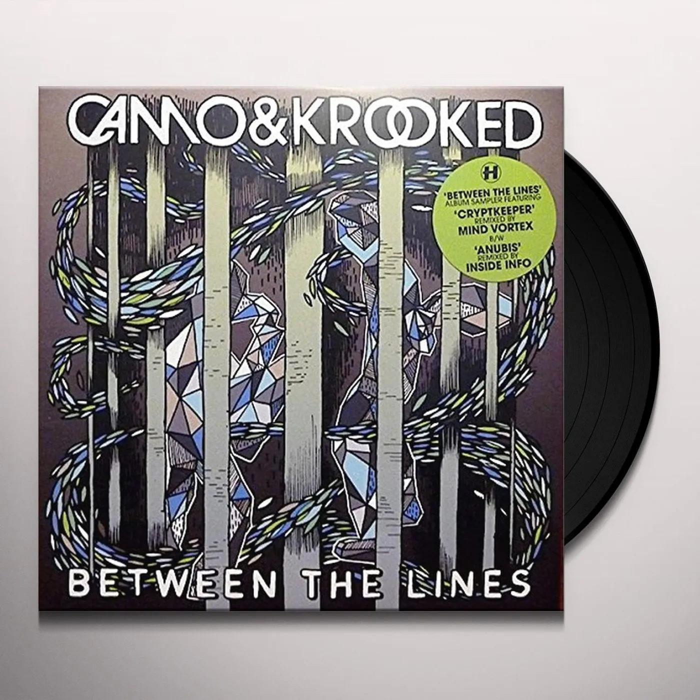 Camo & Krooked Between The Lines Vinyl Record