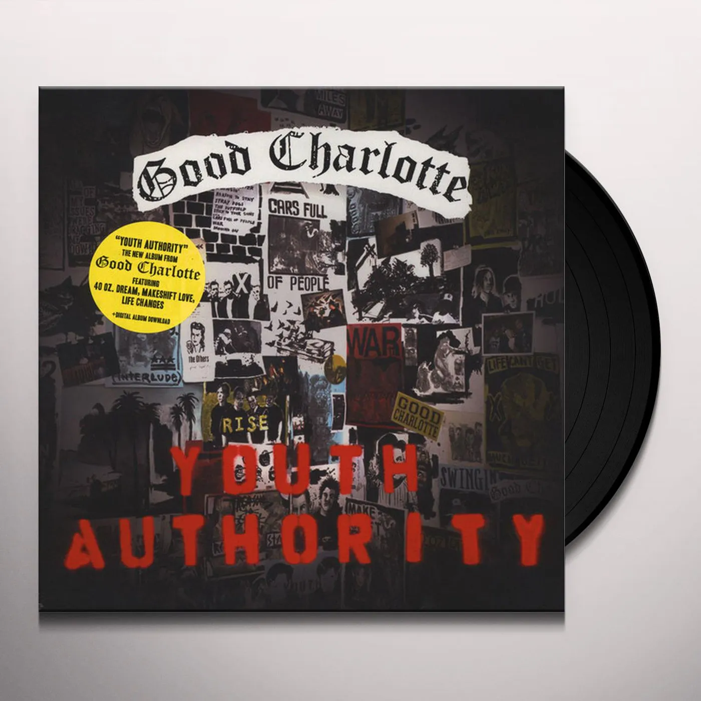 Good Charlotte YOUTH AUTHORITY Vinyl Record