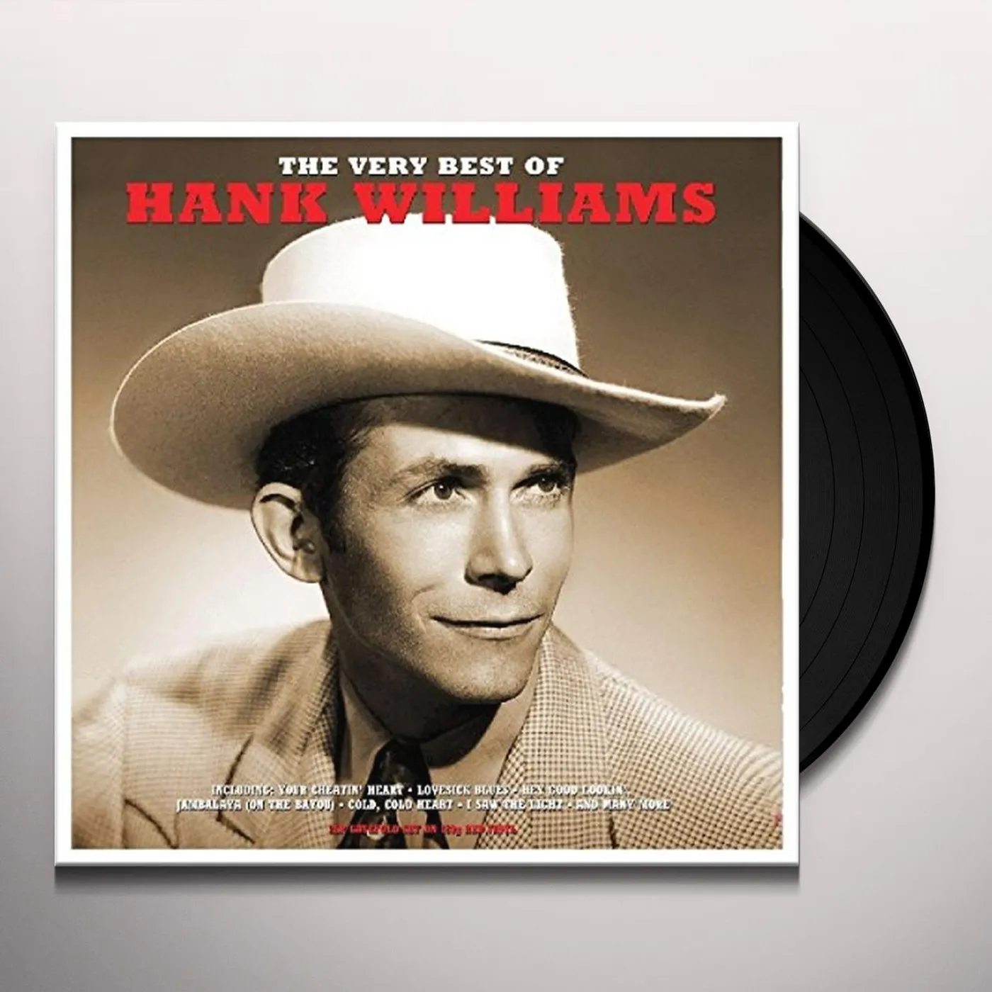 Hank Williams VERY BEST OF Vinyl Record
