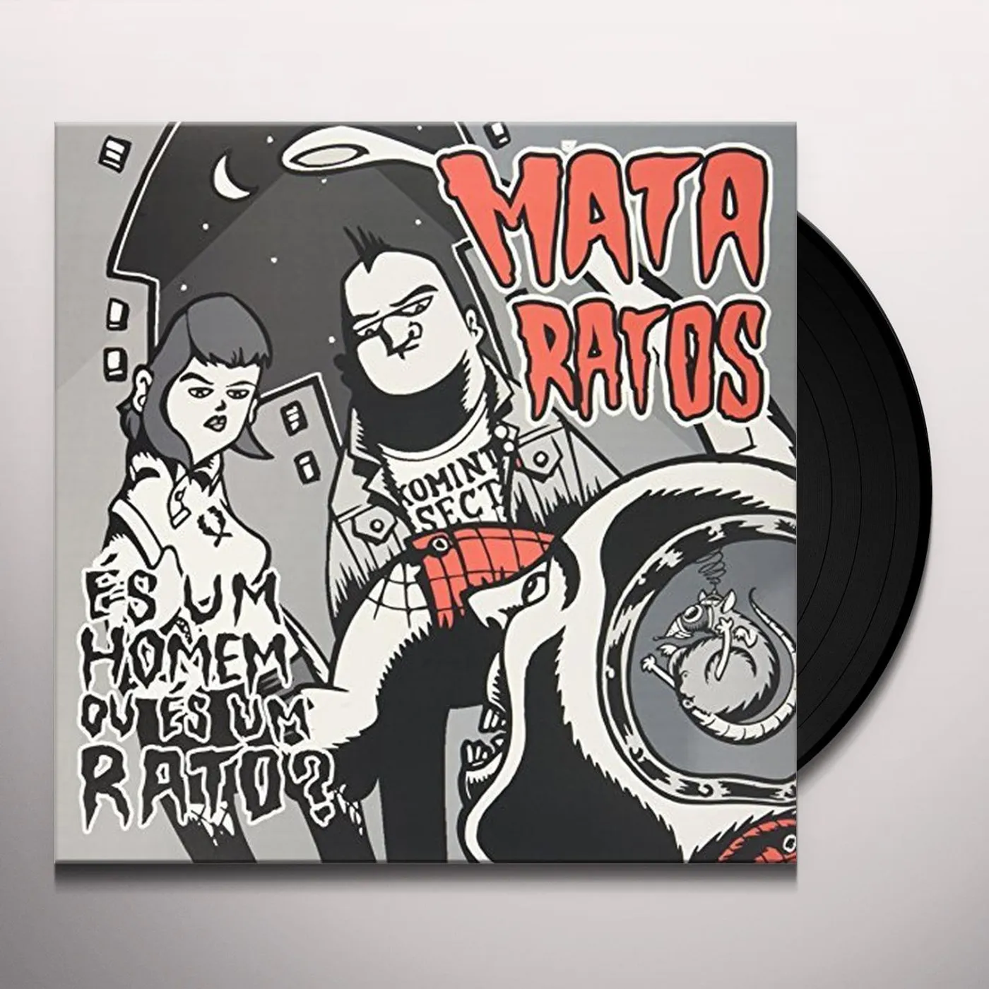 Mata Ratos ES UM HOMEM OU ES UM RATO? Vinyl Record