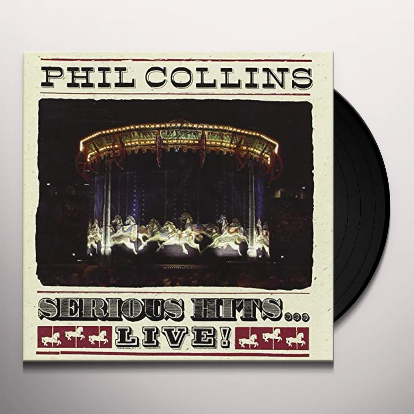Phil Collins SERIOUS HITS LIVE Vinyl Record
