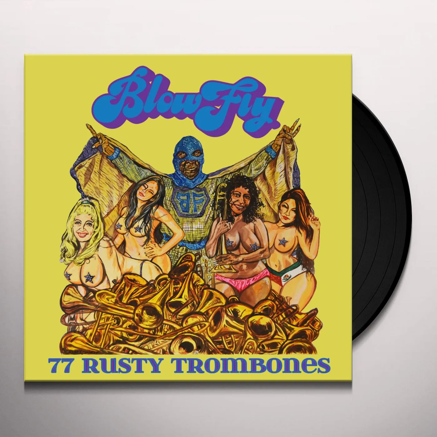 Blowfly 77 Rusty Trombones Vinyl Record