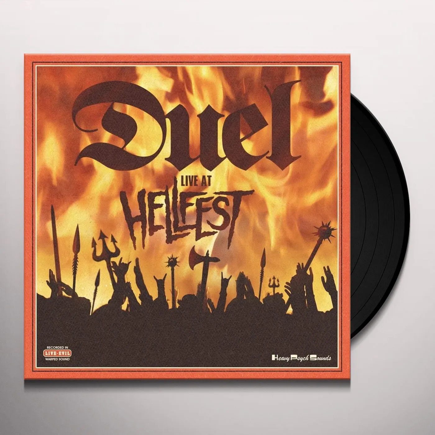 Duel LIVE AT HELLFEST Vinyl Record