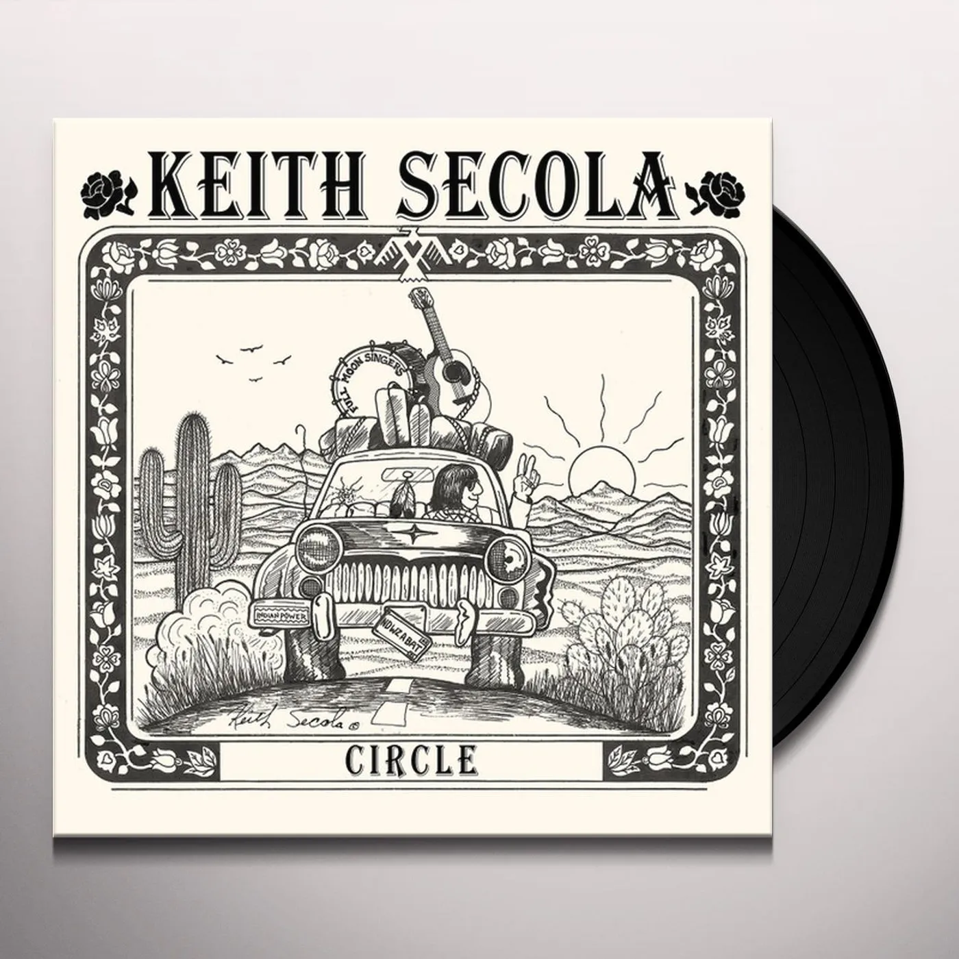 Keith Secola CIRCLE (25TH ANNIVERSARY) Vinyl Record