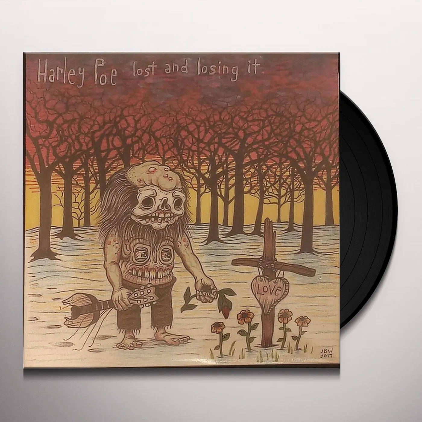 Harley Poe LOST & LOSING IT (2LP) Vinyl Record