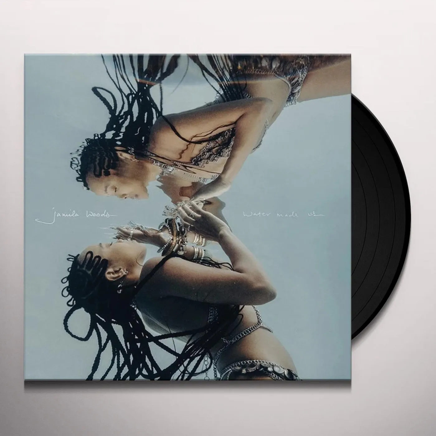 Jamila Woods Water Made Us - Arctic Swirl Vinyl Record