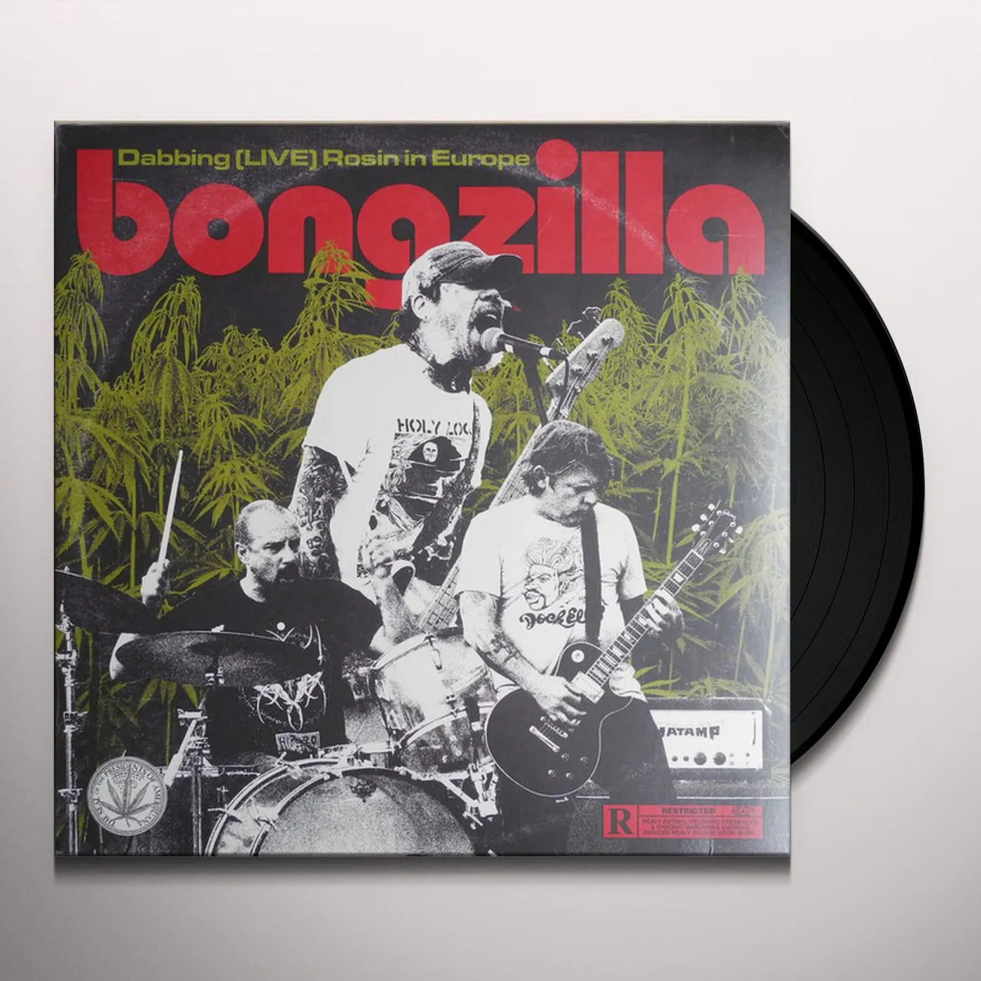 Bongzilla DABBING (LIVE) ROSIN IN EUROPE Vinyl Record